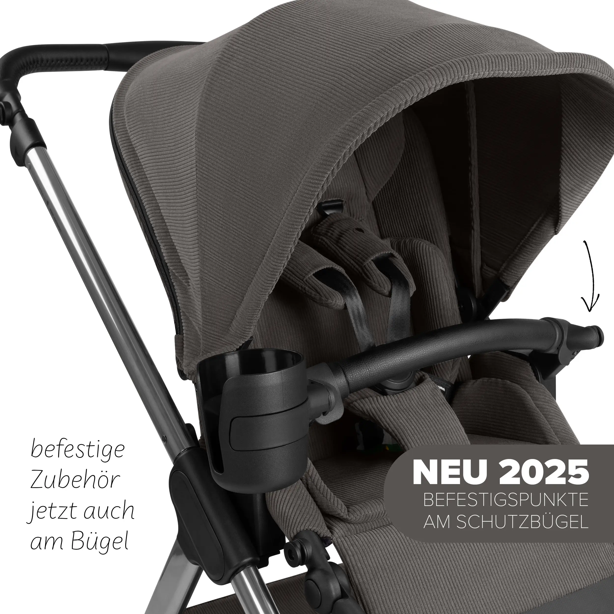 3in1 Stroller Set Samba 2 - Almond