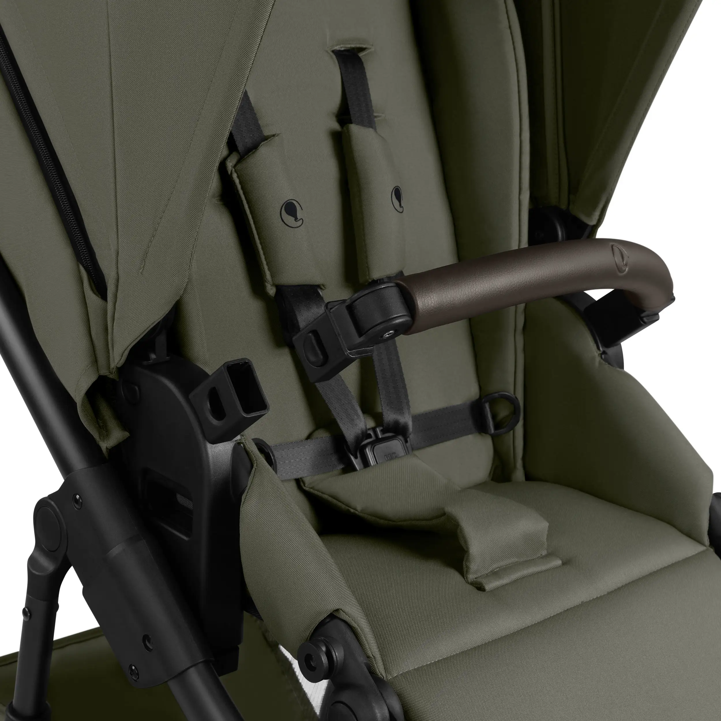 4in1 Stroller Set Salsa Core incl. infant car seat Calla with Reclining Function and the Root Isofix base - Olive
