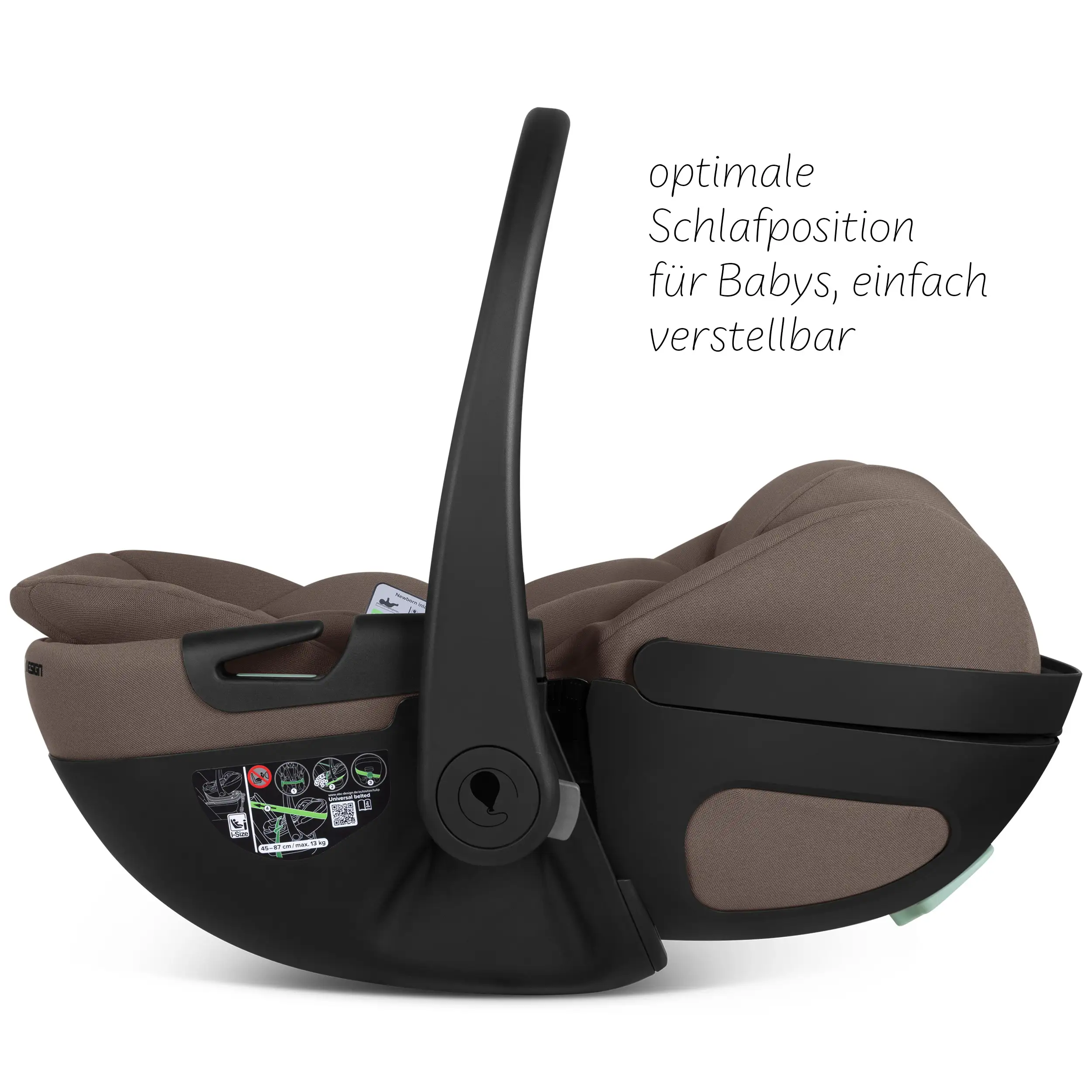 Calla i-Size lie-flat infant car seat incl. rotating ISOFIX Base Root