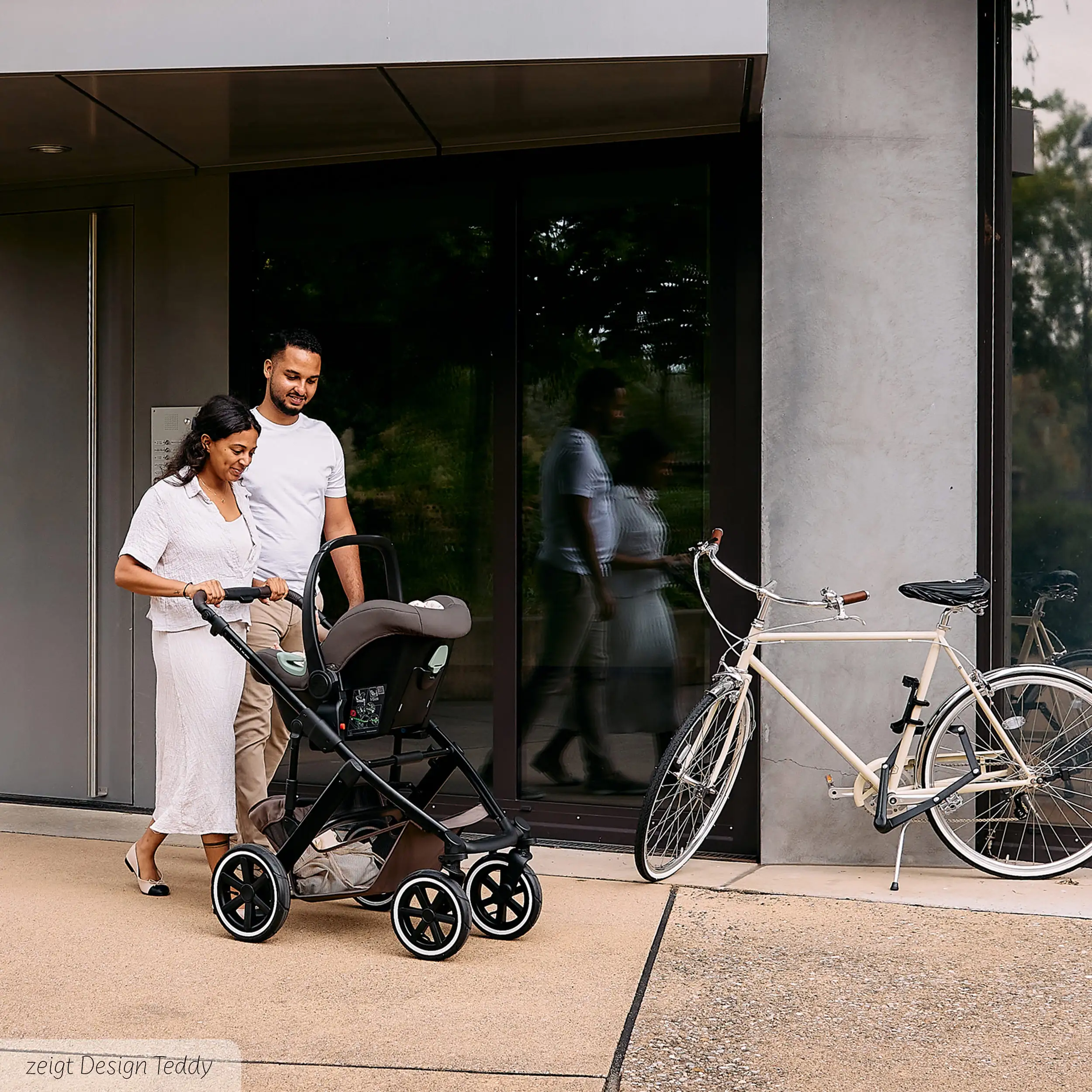 3in1 Stroller set Salsa 5 Air - Marron