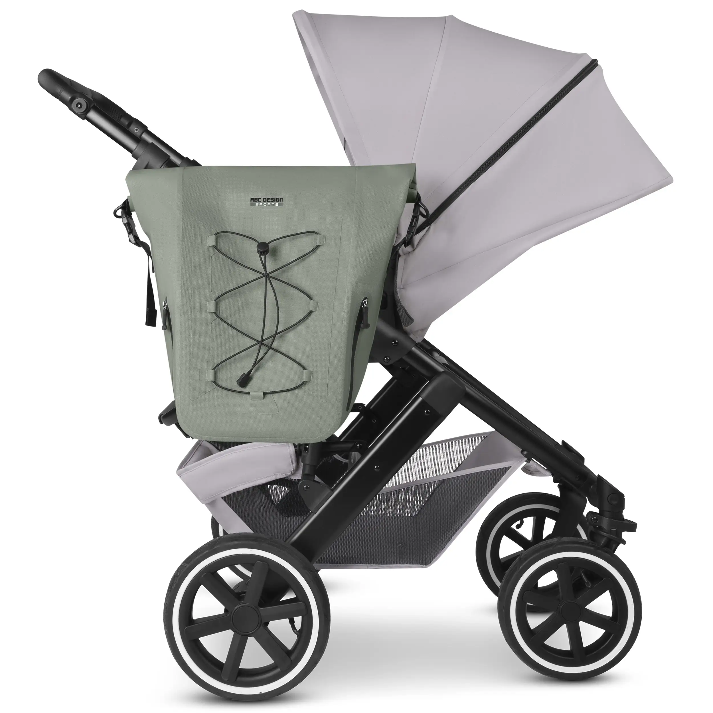 Sion 20L saddle bag for strollers, bike trailers & everyday use - Pine