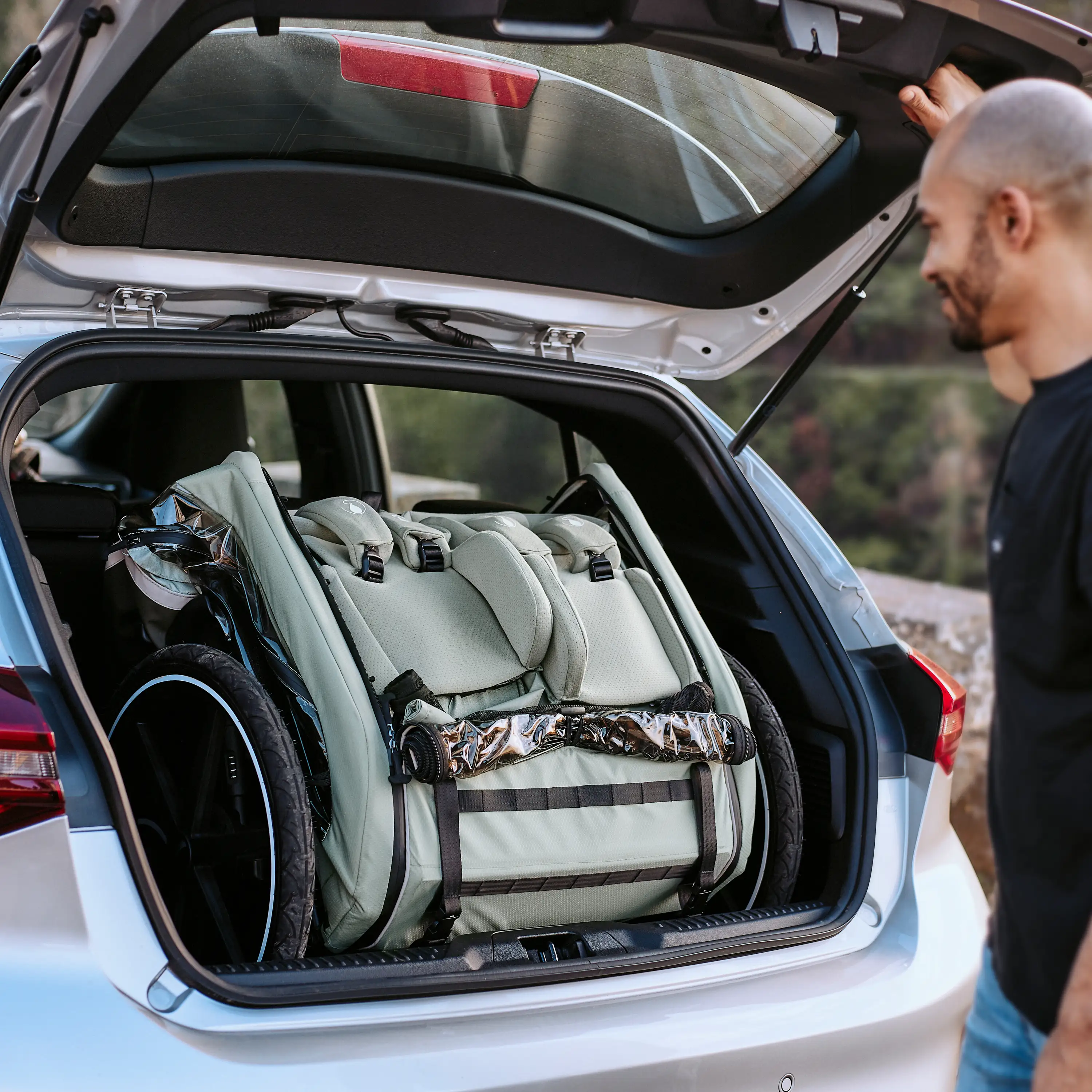 Compact folding size!