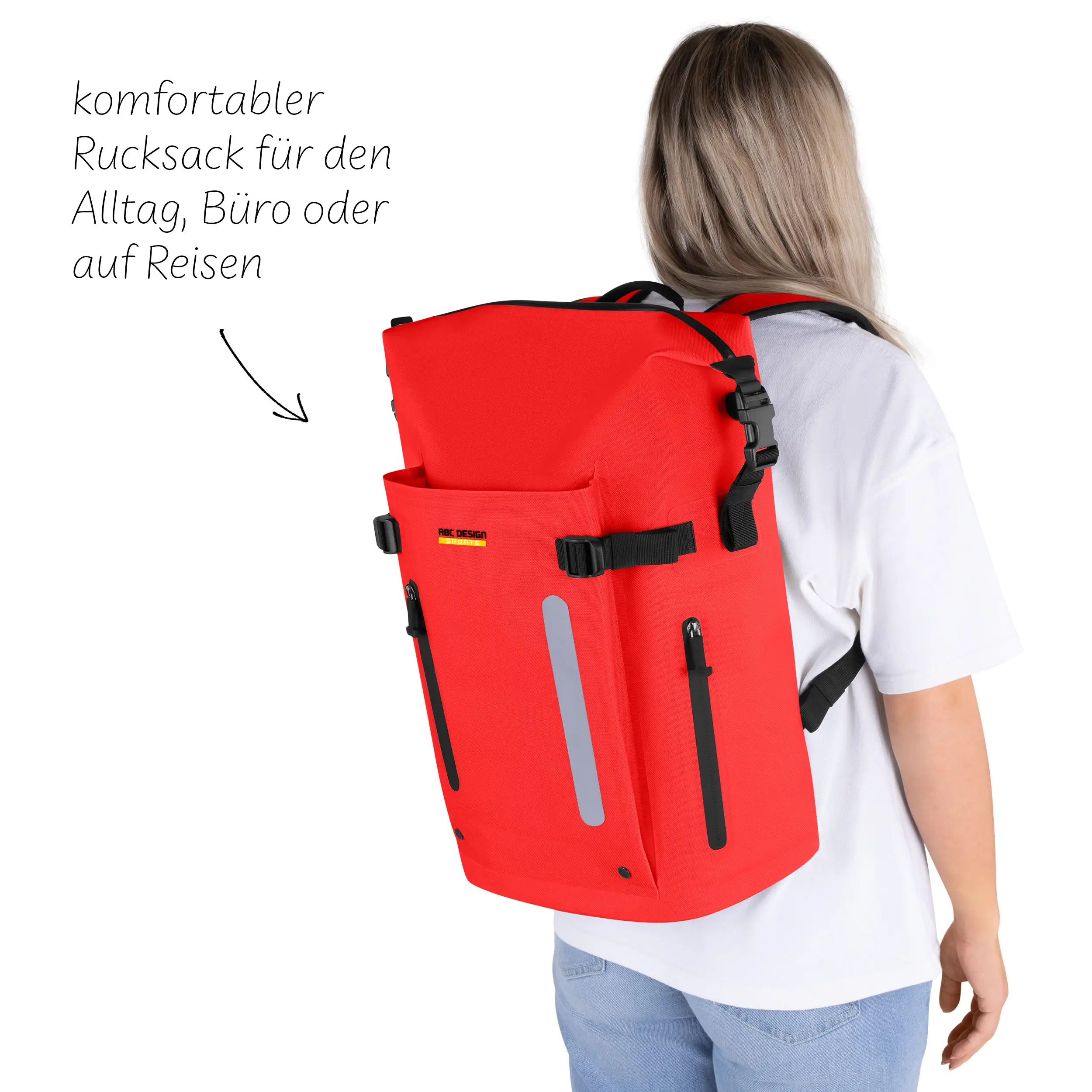 Zurich 24L backpack for everyday use & office - Mango