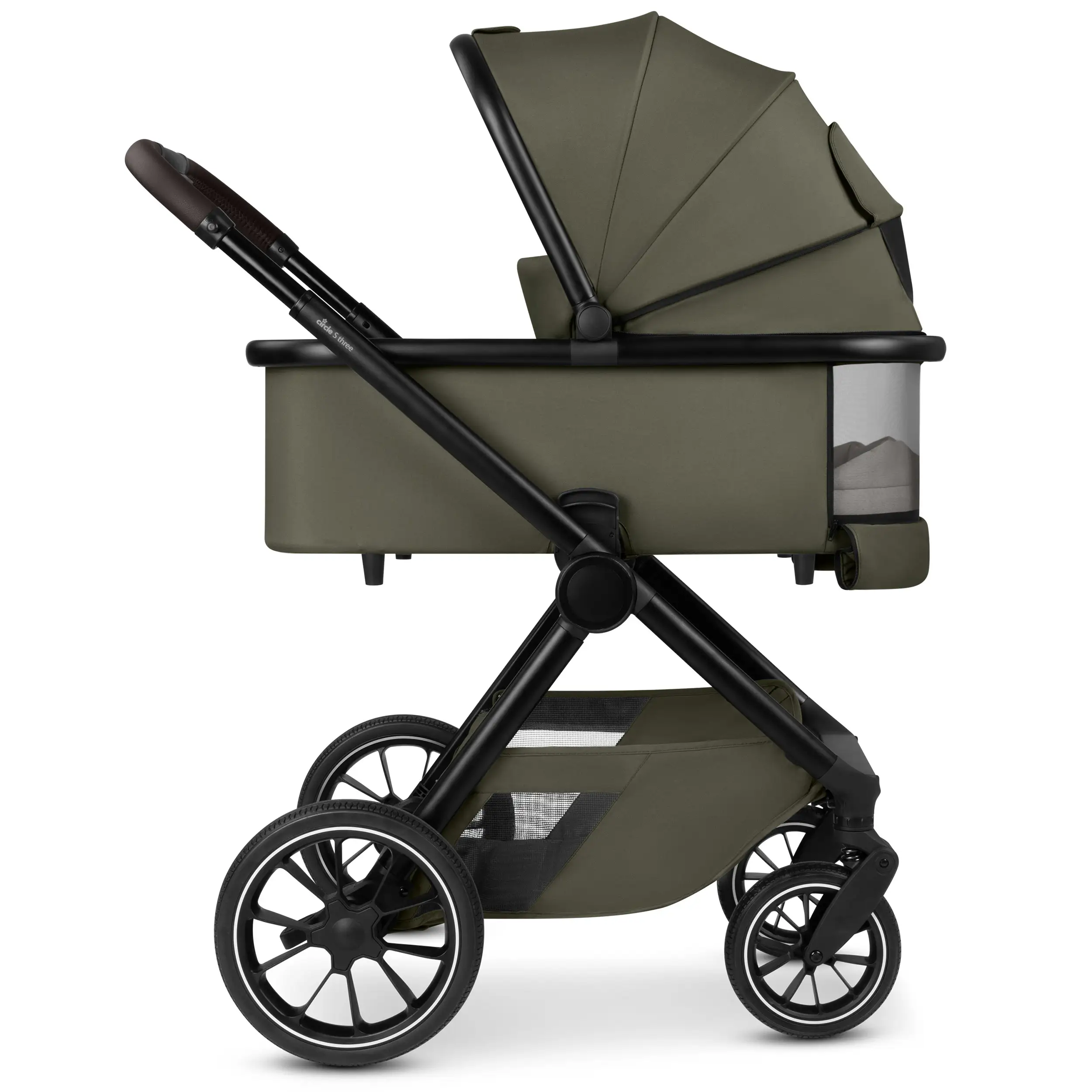 2in1 Stroller S Three - Wheat