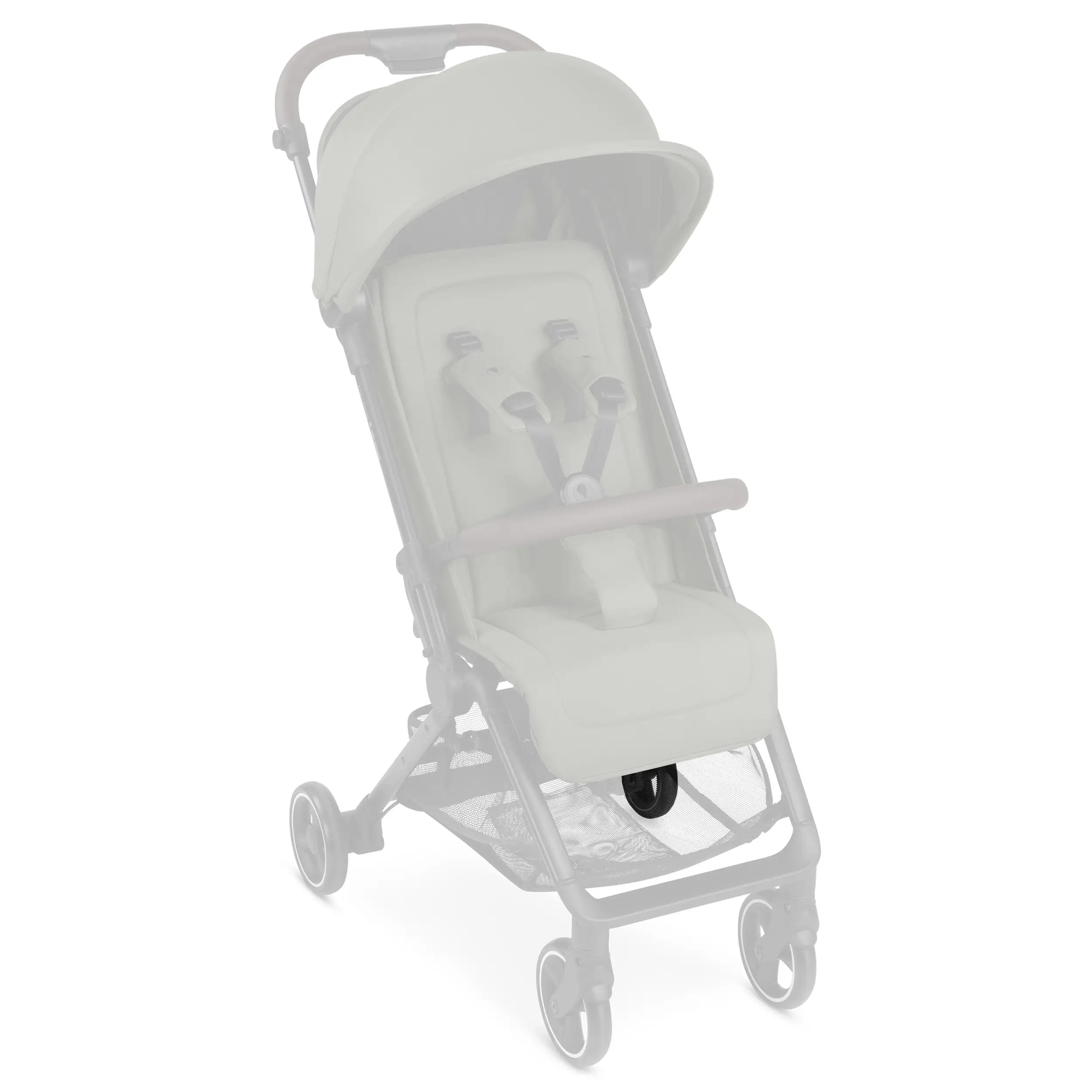 Rear wheel for Ping 3 Travel / Ping Two - EVA Black / White Wall