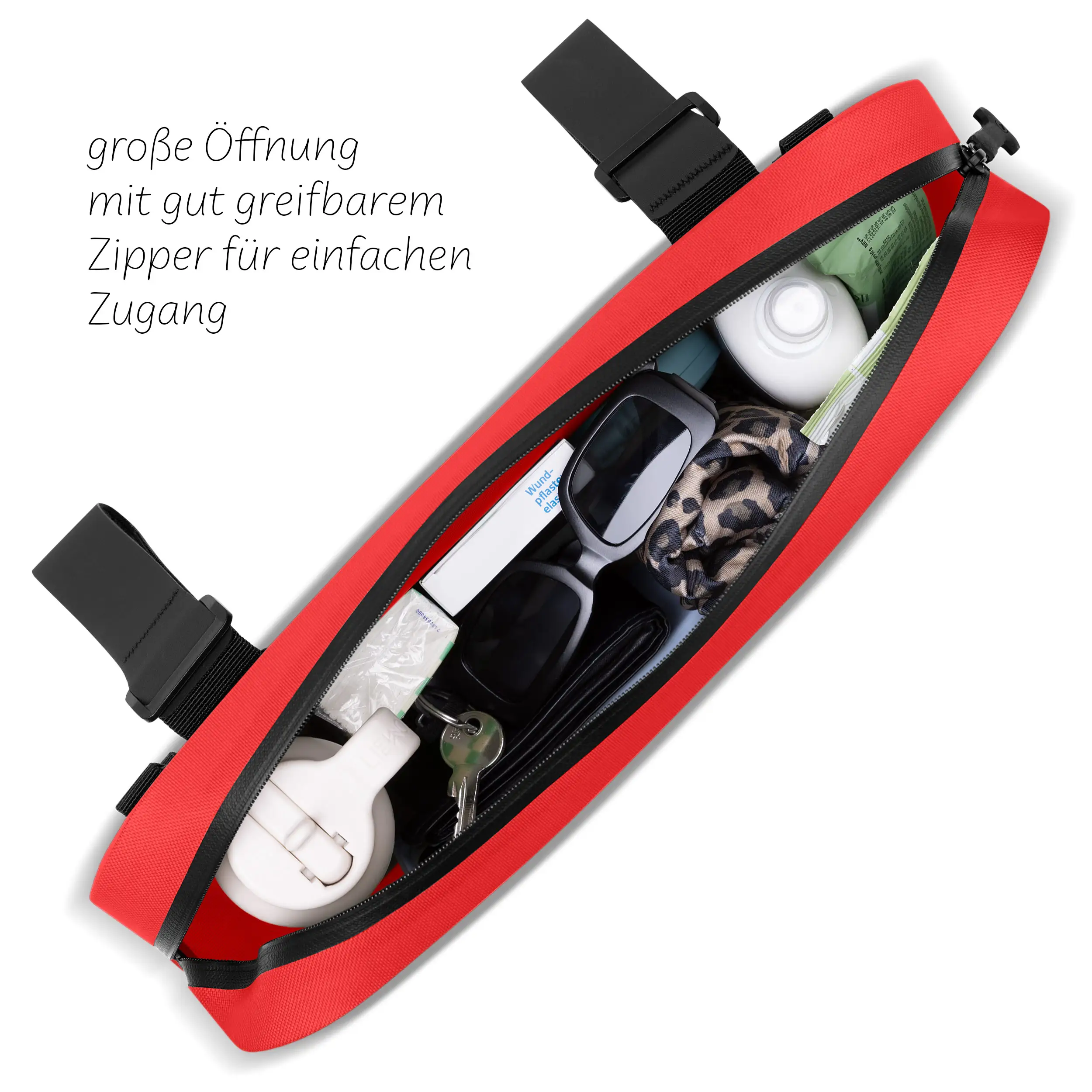 Geneva 4.5L saddle bag for strollers, bikes & everyday use - Mango