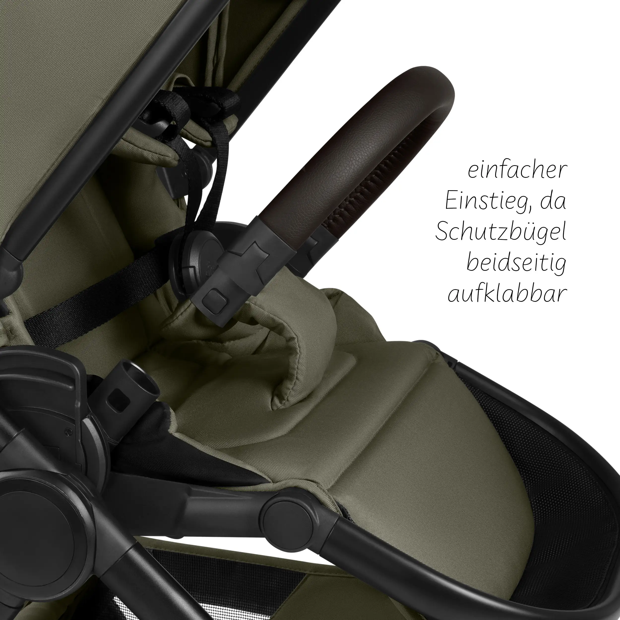 2in1 Stroller S Three - Wheat