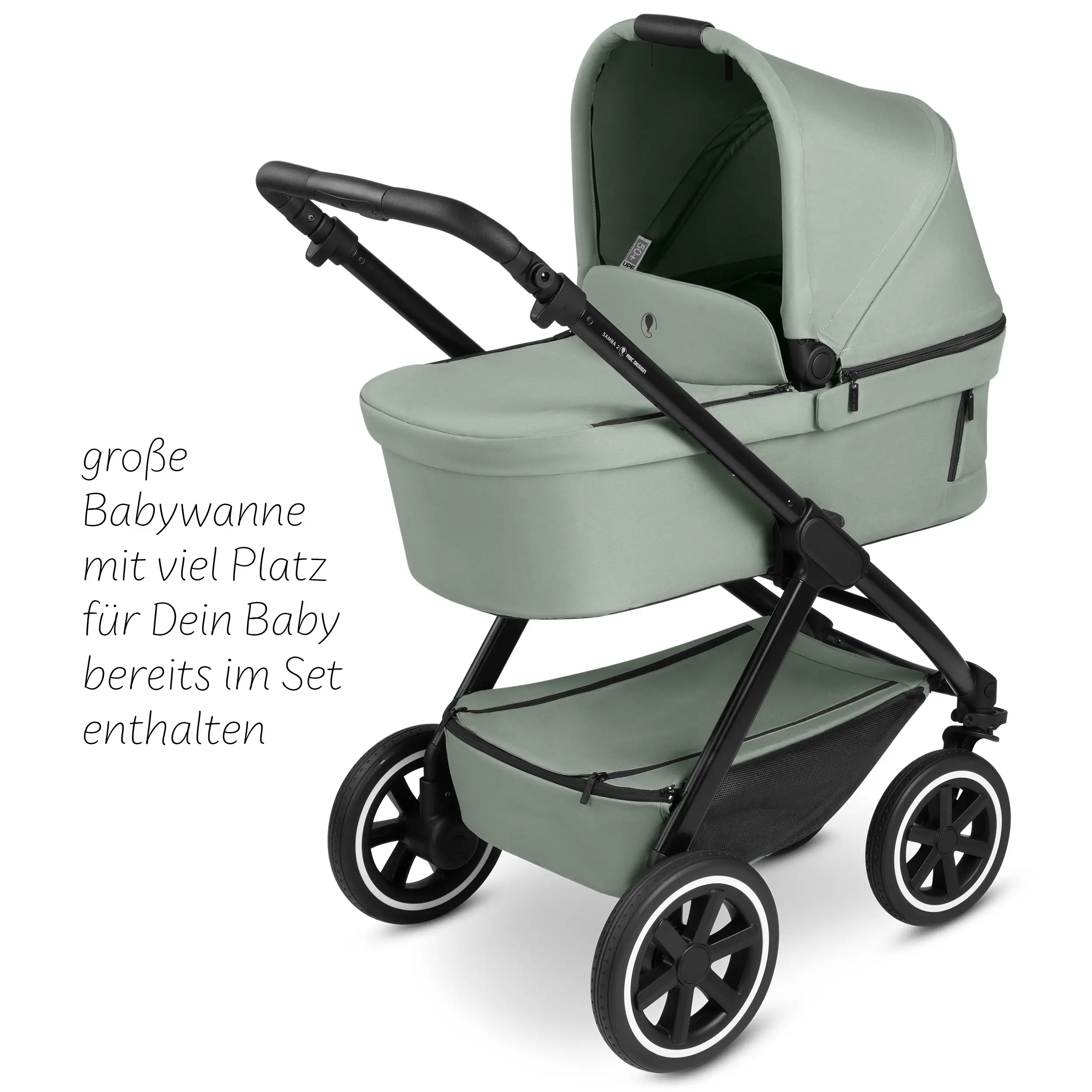 3in1 Stroller-Set Samba 2 - Pine