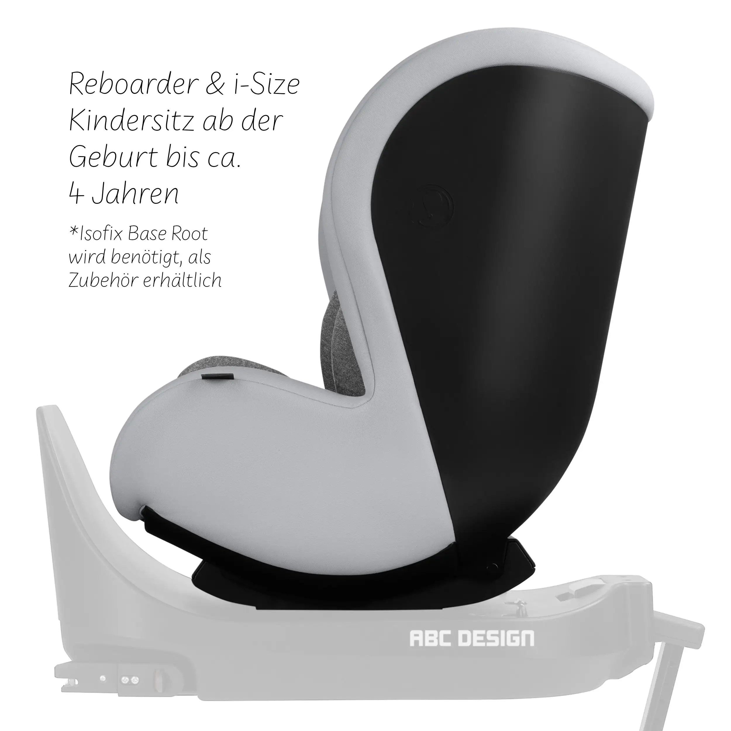 Reboard Car Seat Lily i-Size (from birth to 4 years) - Pearl