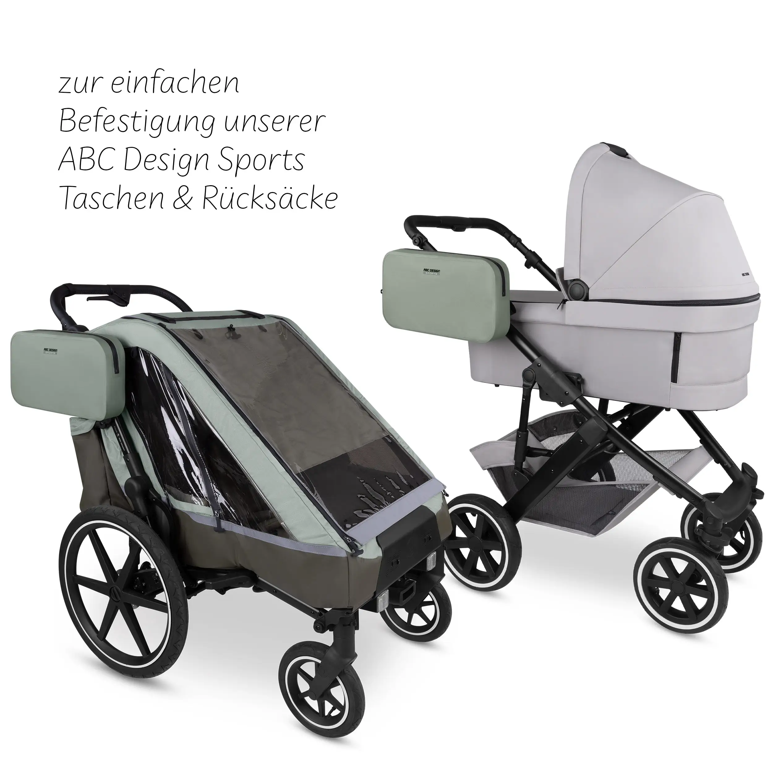 ABC Design Sports universal holder for strollers, bike trailers and more