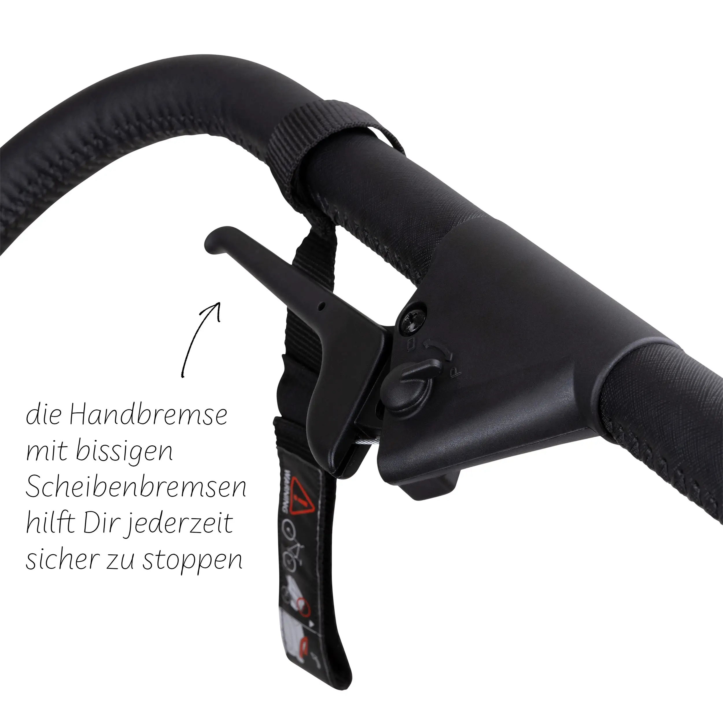 Tour 2 bicycle trailer with 2 comfortable seats & air wheels - Olive