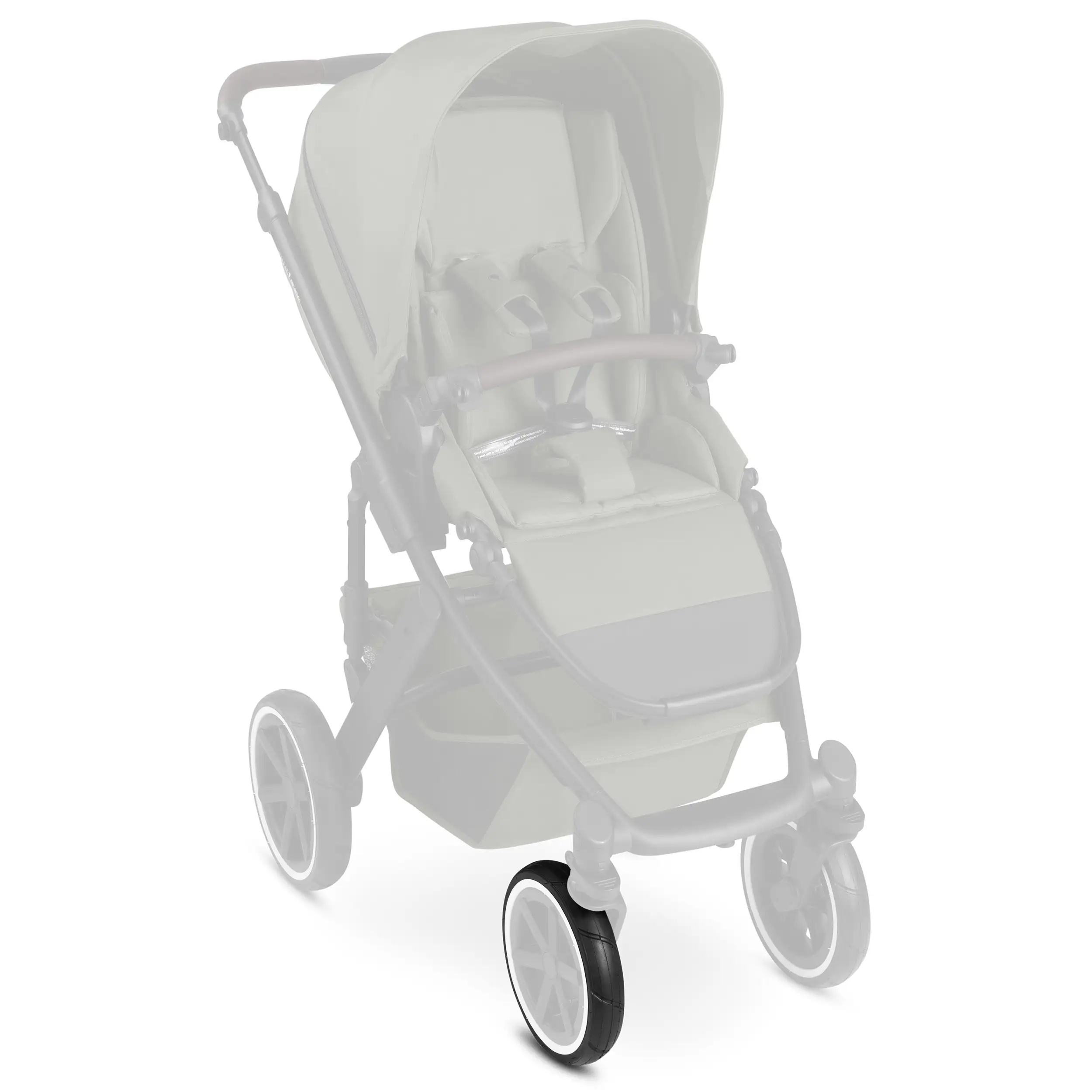 Cover for front wheel Salsa 4 Air / Salsa 5 Air / Salsa Run / Salsa 5 Run - Black / White Wall