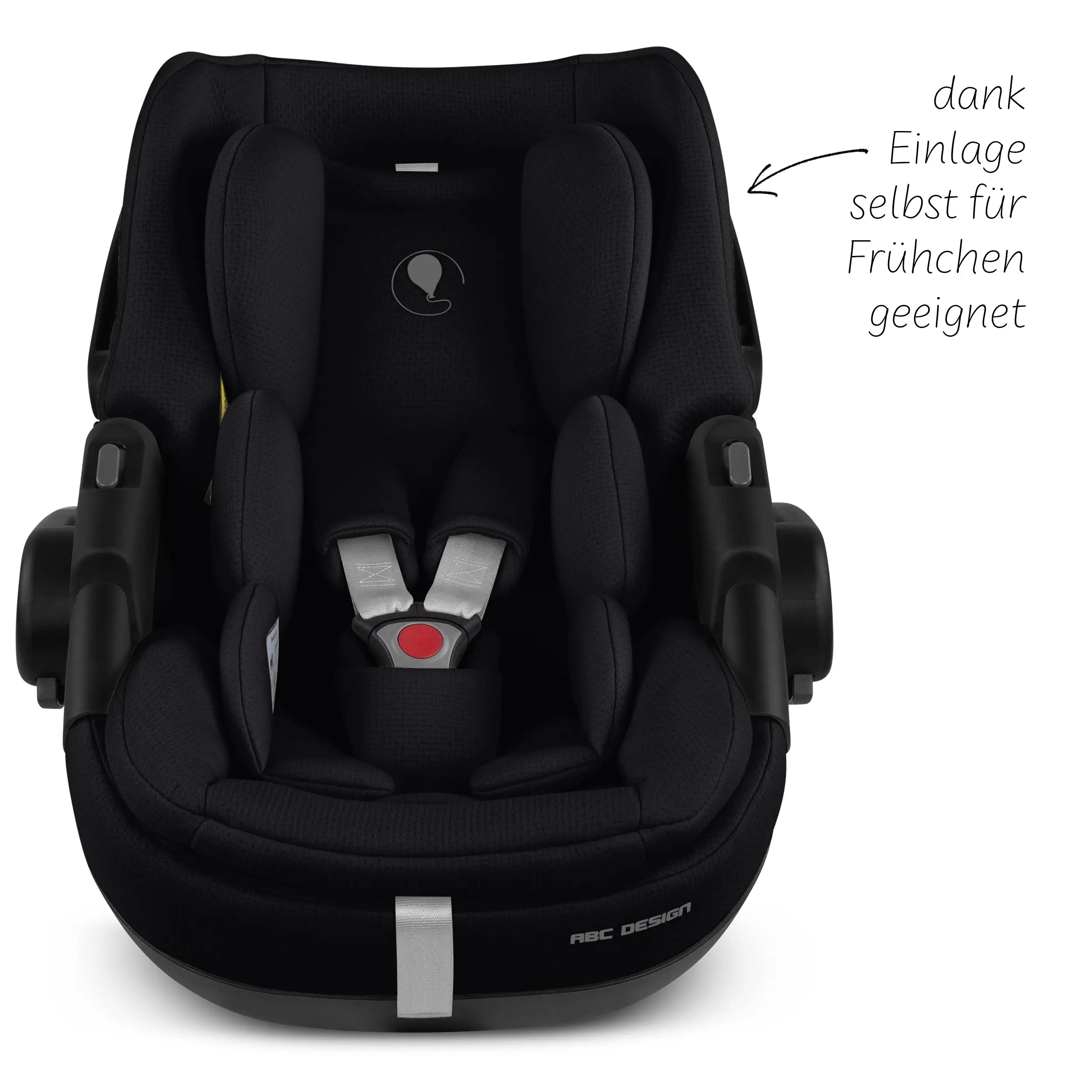 Calla i-Size lie-flat infant car seat incl. rotating ISOFIX Base Root - Ink