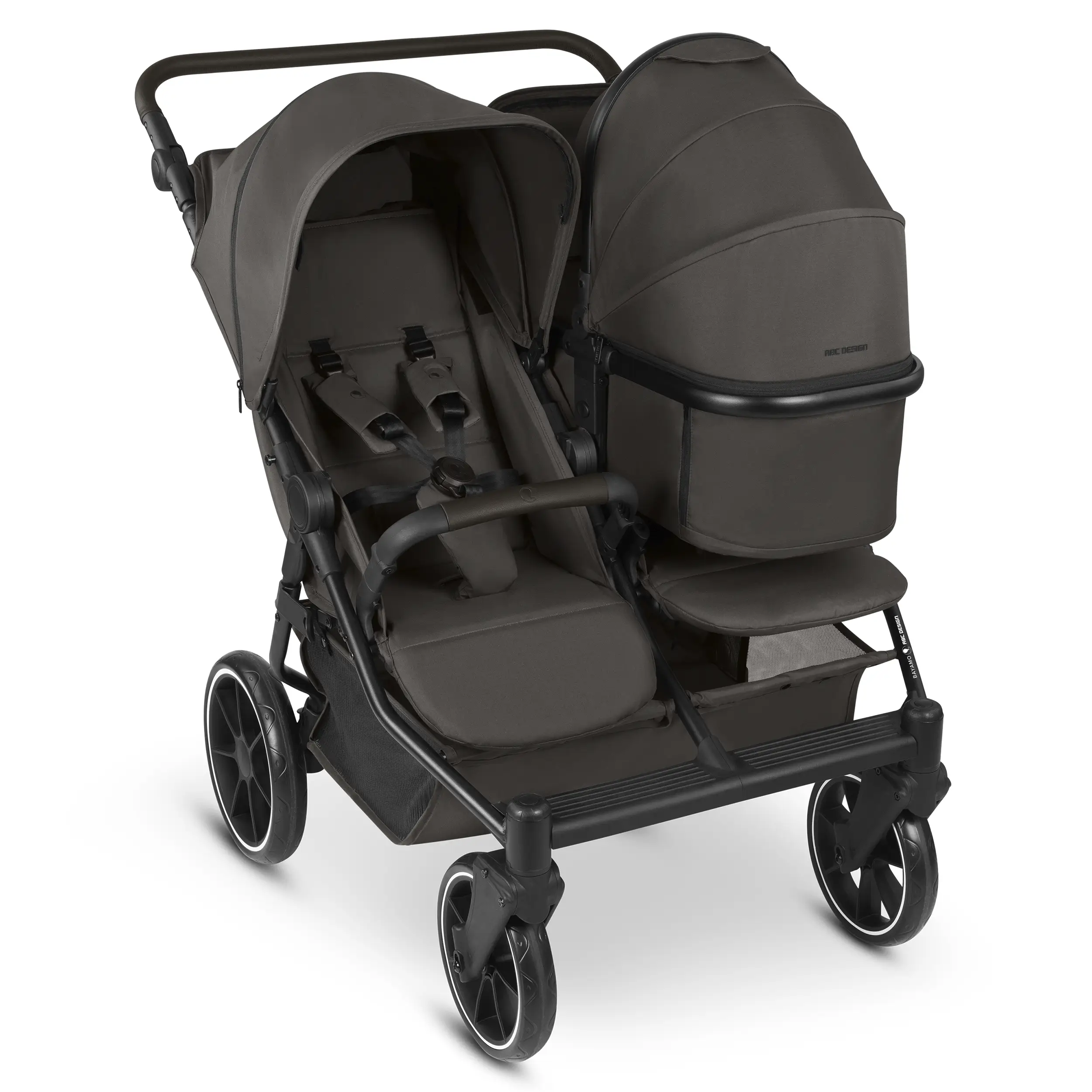 Bayamo Double Strollers - Nut