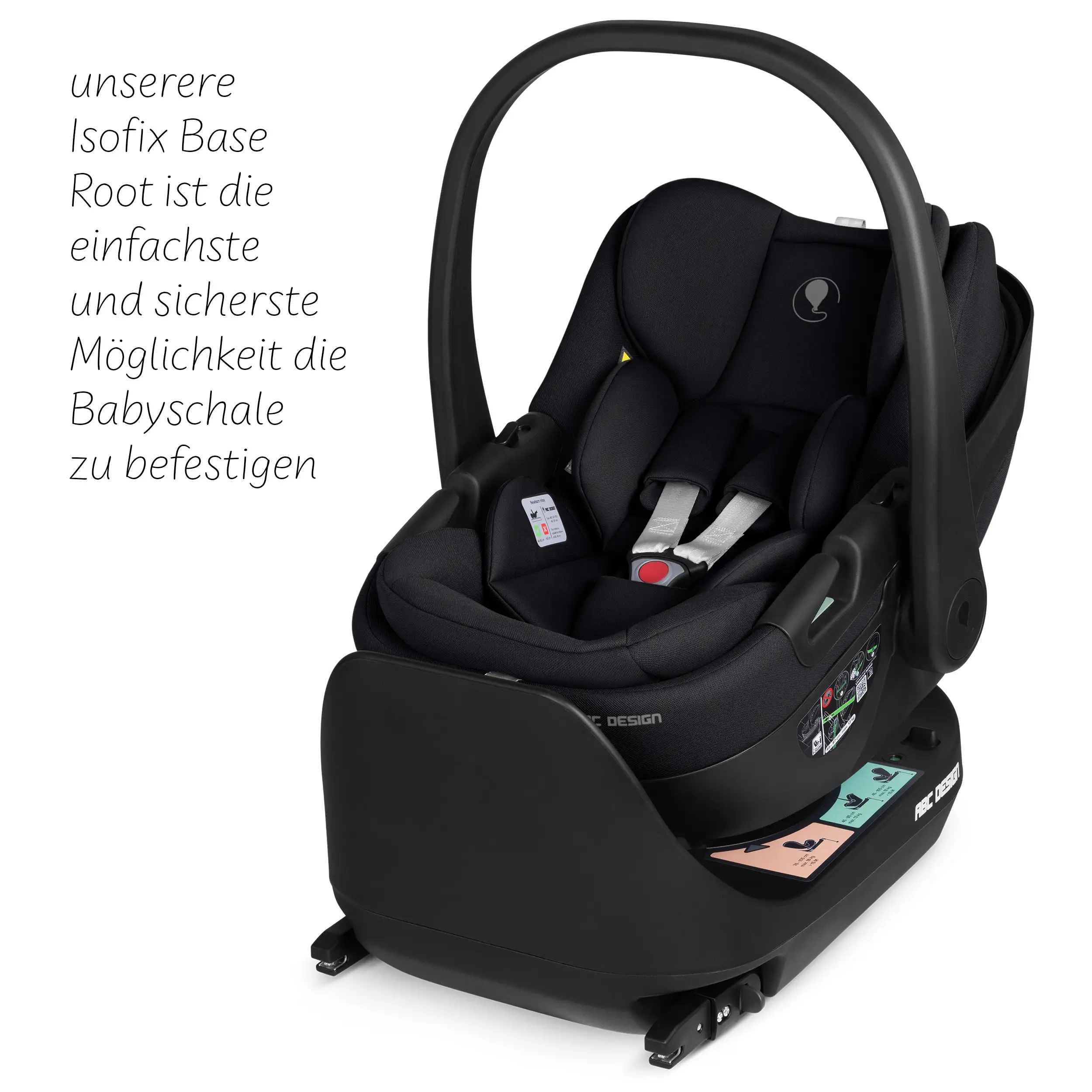 Calla i-Size Infant Car Seat with Reclining Function - Ink