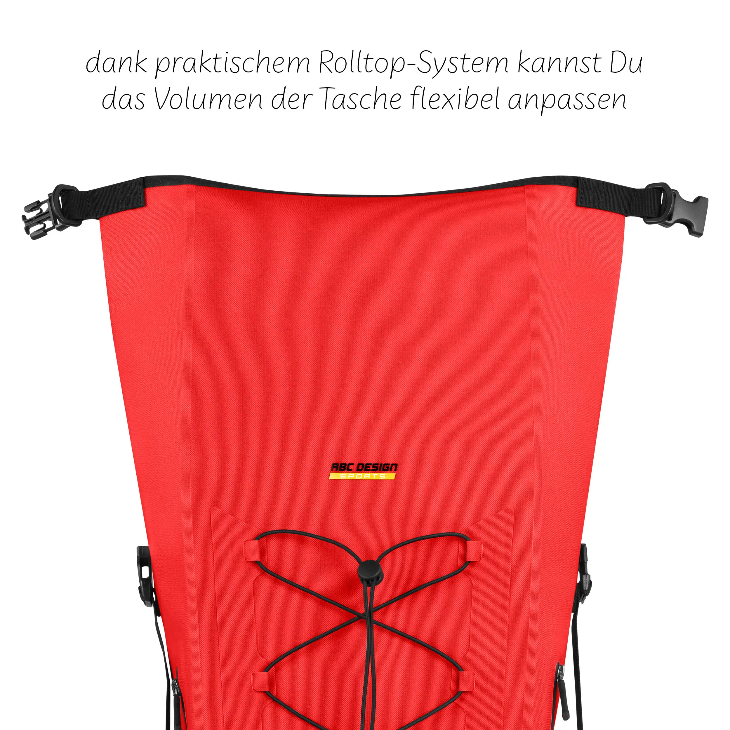 Sion 20L saddle bag for strollers, bike trailers & everyday use - Mango