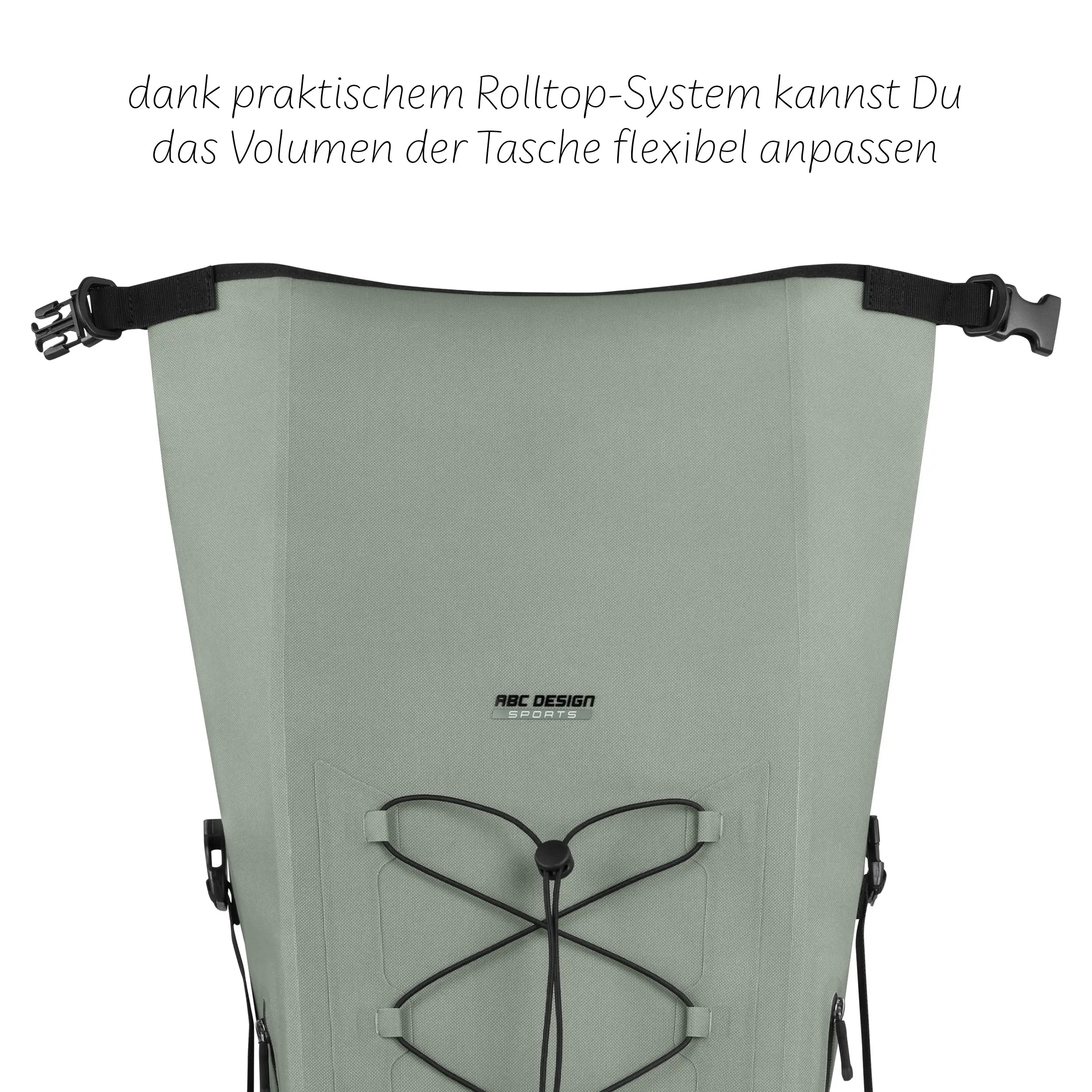 Sion 20L saddle bag for strollers, bike trailers & everyday use - Pine