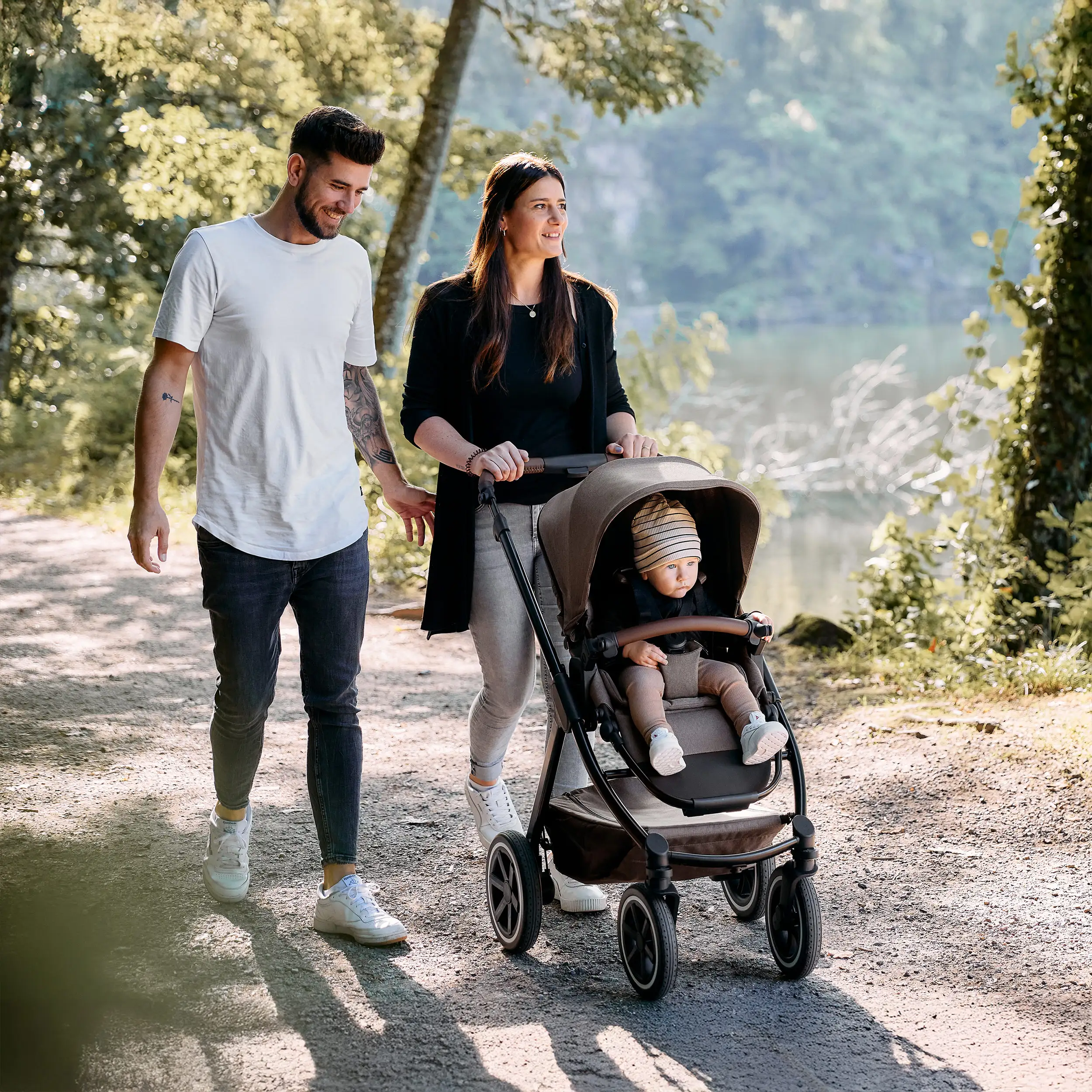 3in1 Stroller-Set Samba 2 incl. Infant Car Seat Maxi Cosi Pebble 360 Pro 2 - Nature