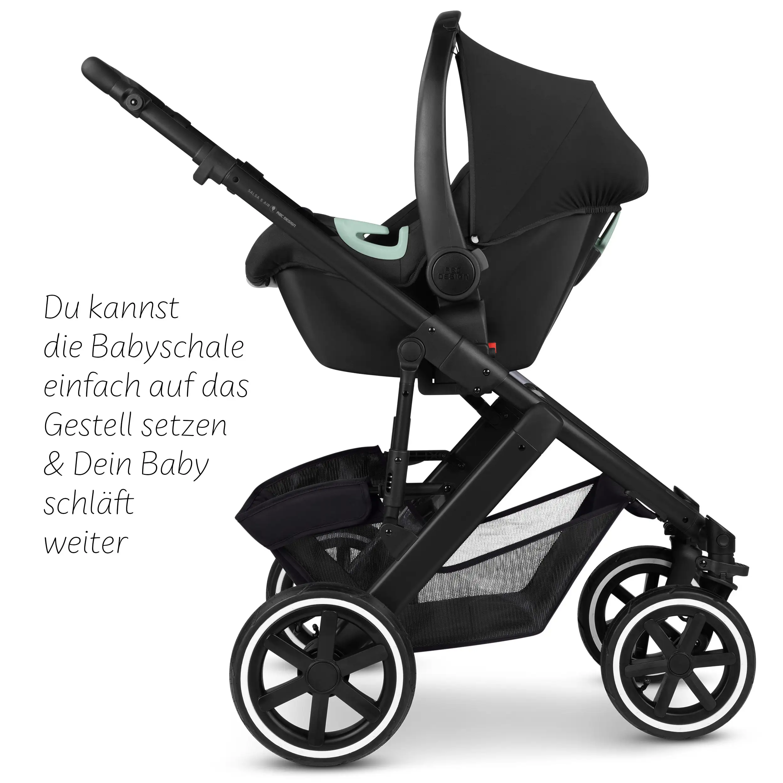 3in1 Stroller-Set Salsa 5 Air - Coal