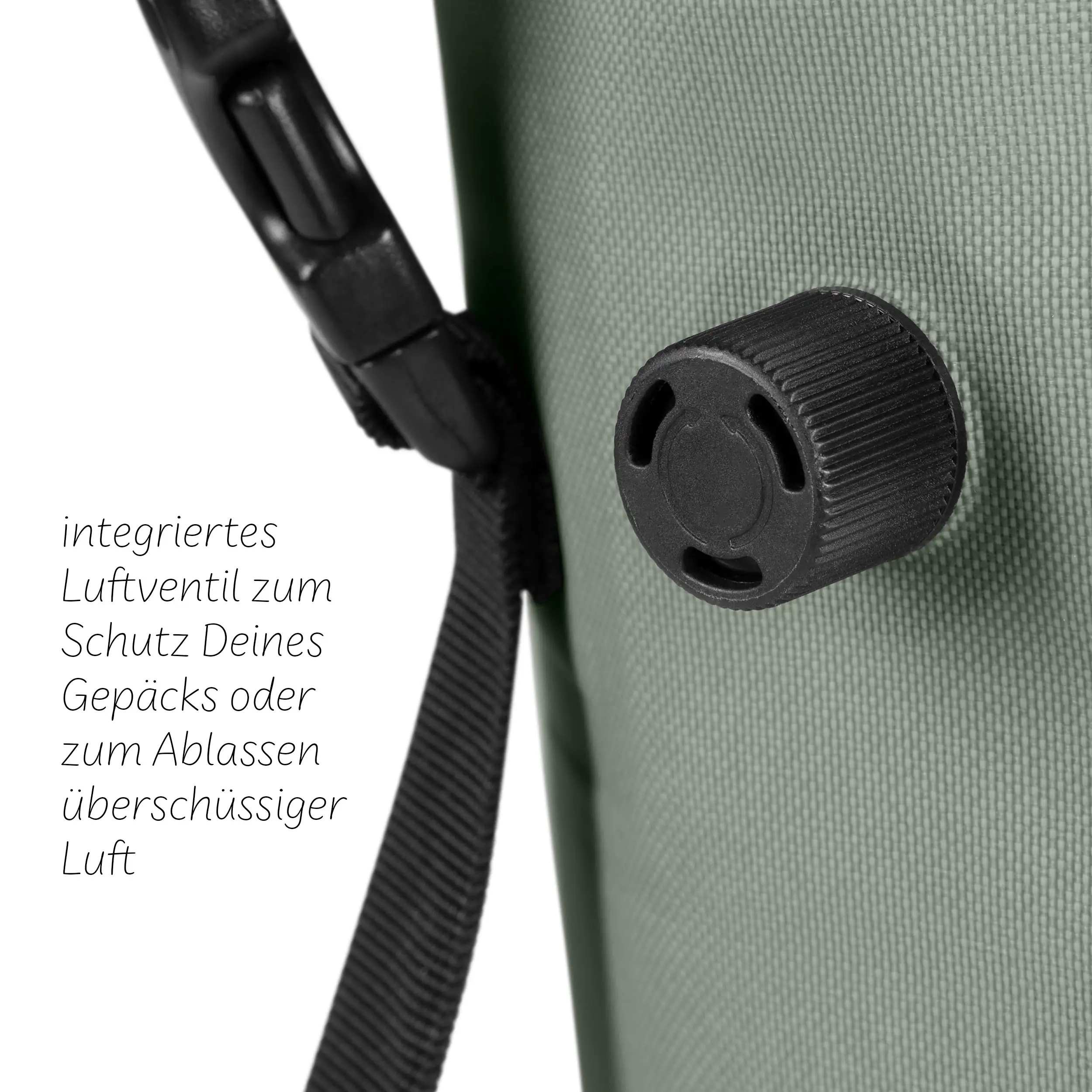 Sion 20L saddle bag for strollers, bike trailers & everyday use - Pine