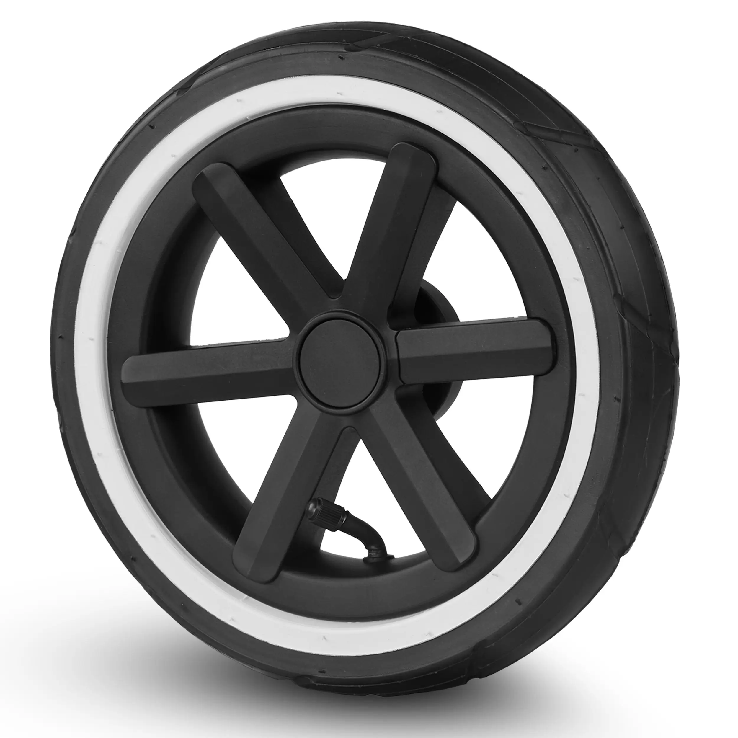 Rear wheel for Avus 2 Air / Avus Air - Air wheels Black / White Wall