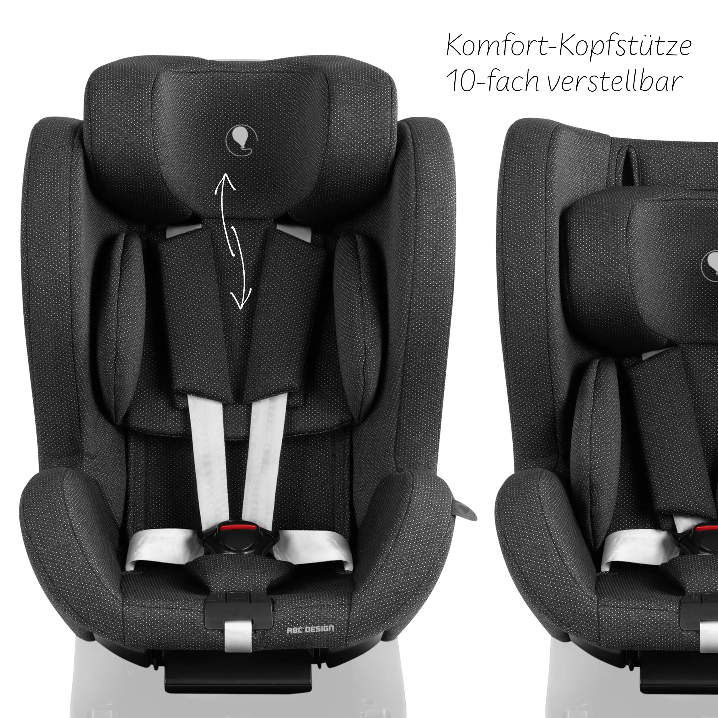 Reboard Car Seat Lily i-Size (from birth to 4 years) - Bubble