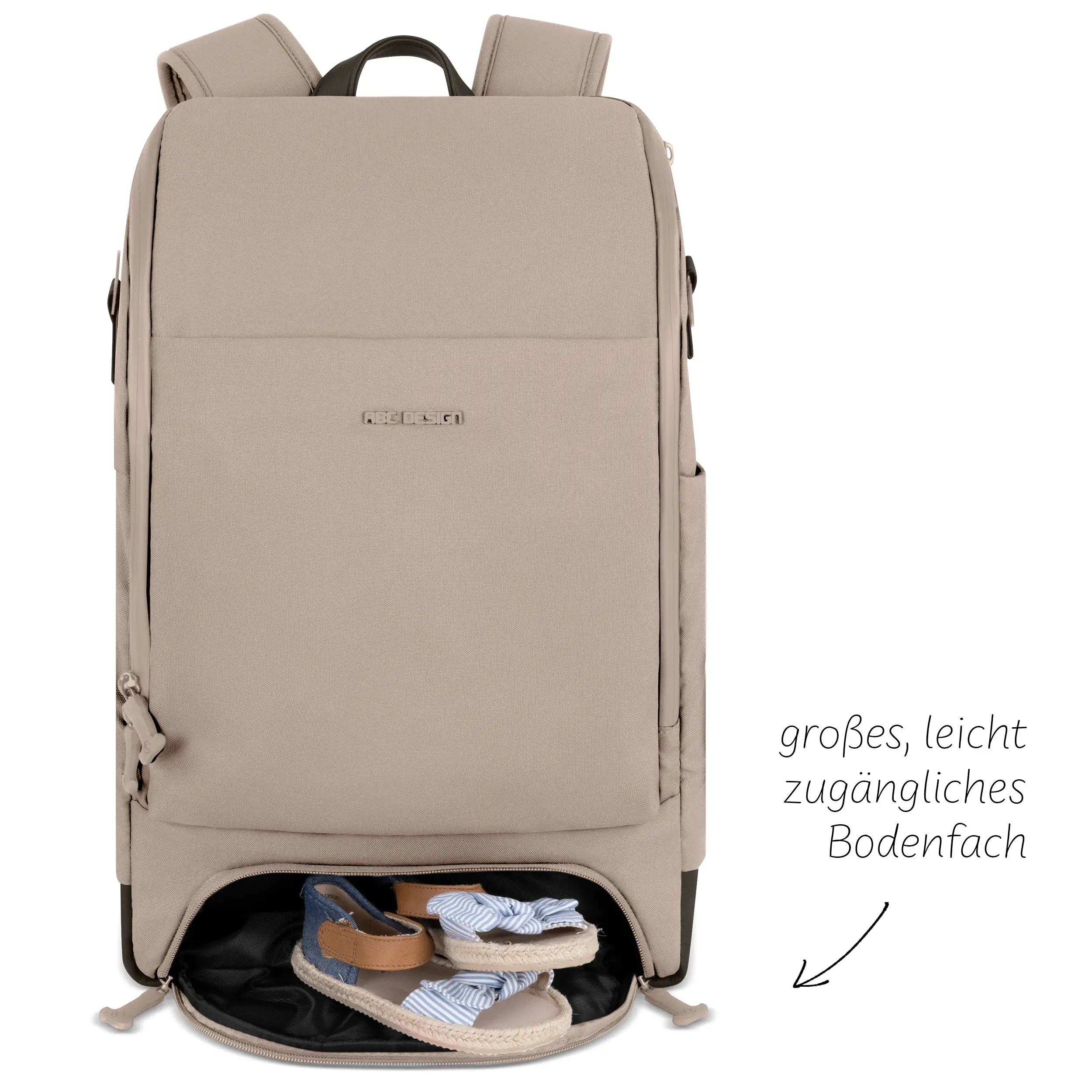 Diaper Changing Backpack Active - Sand