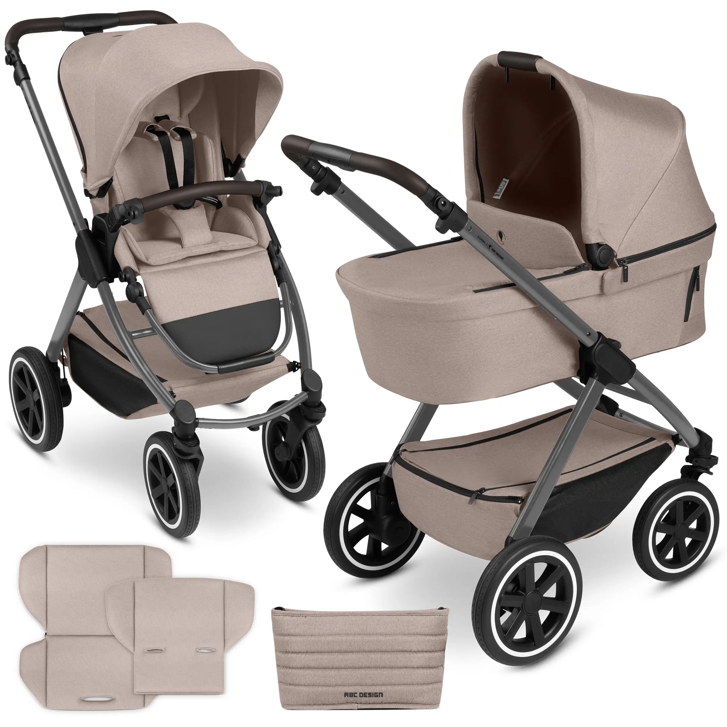 2in1 Stroller Samba 2 - Camel