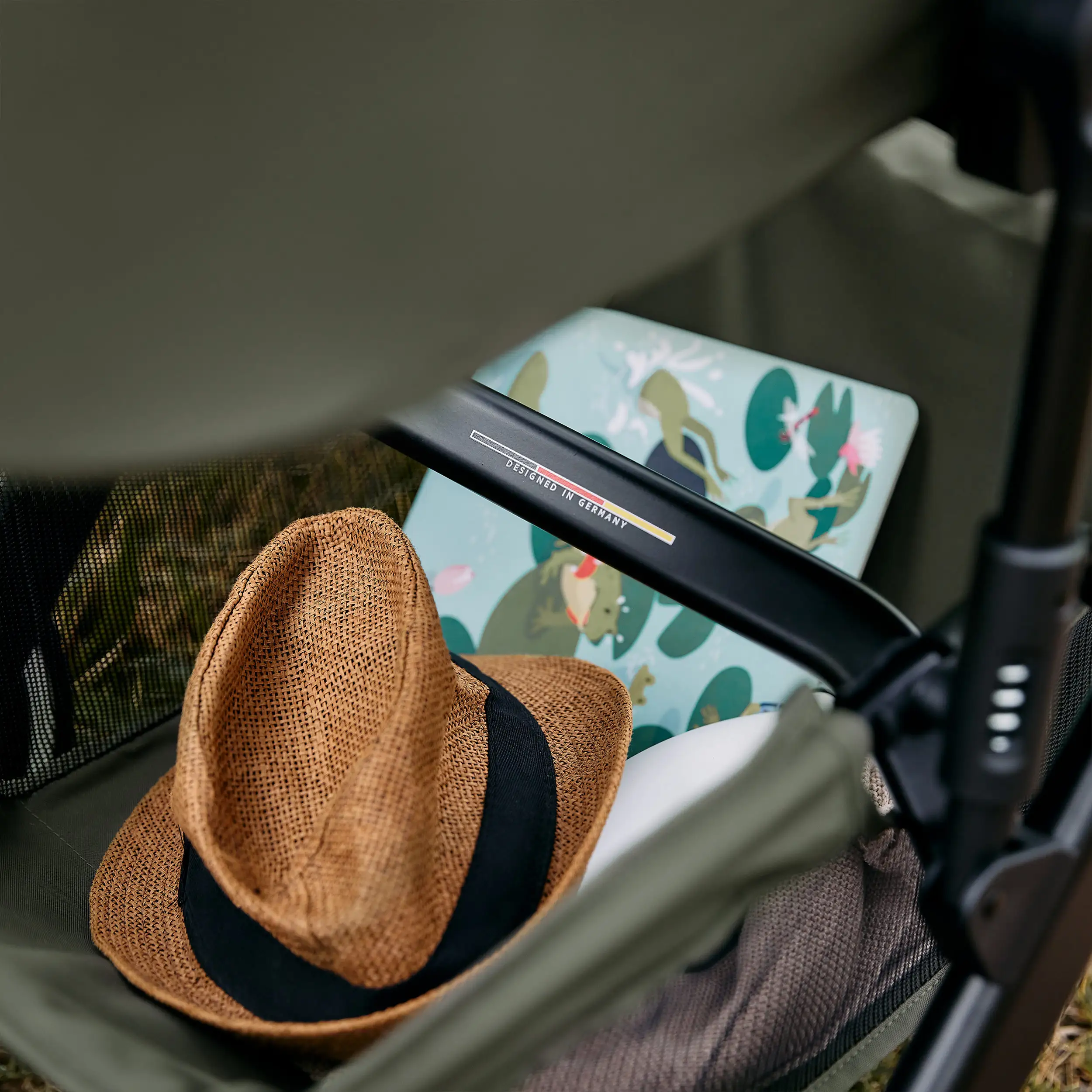 4in1 Stroller set Salsa 5 Air incl. Isofix Base - Avocado