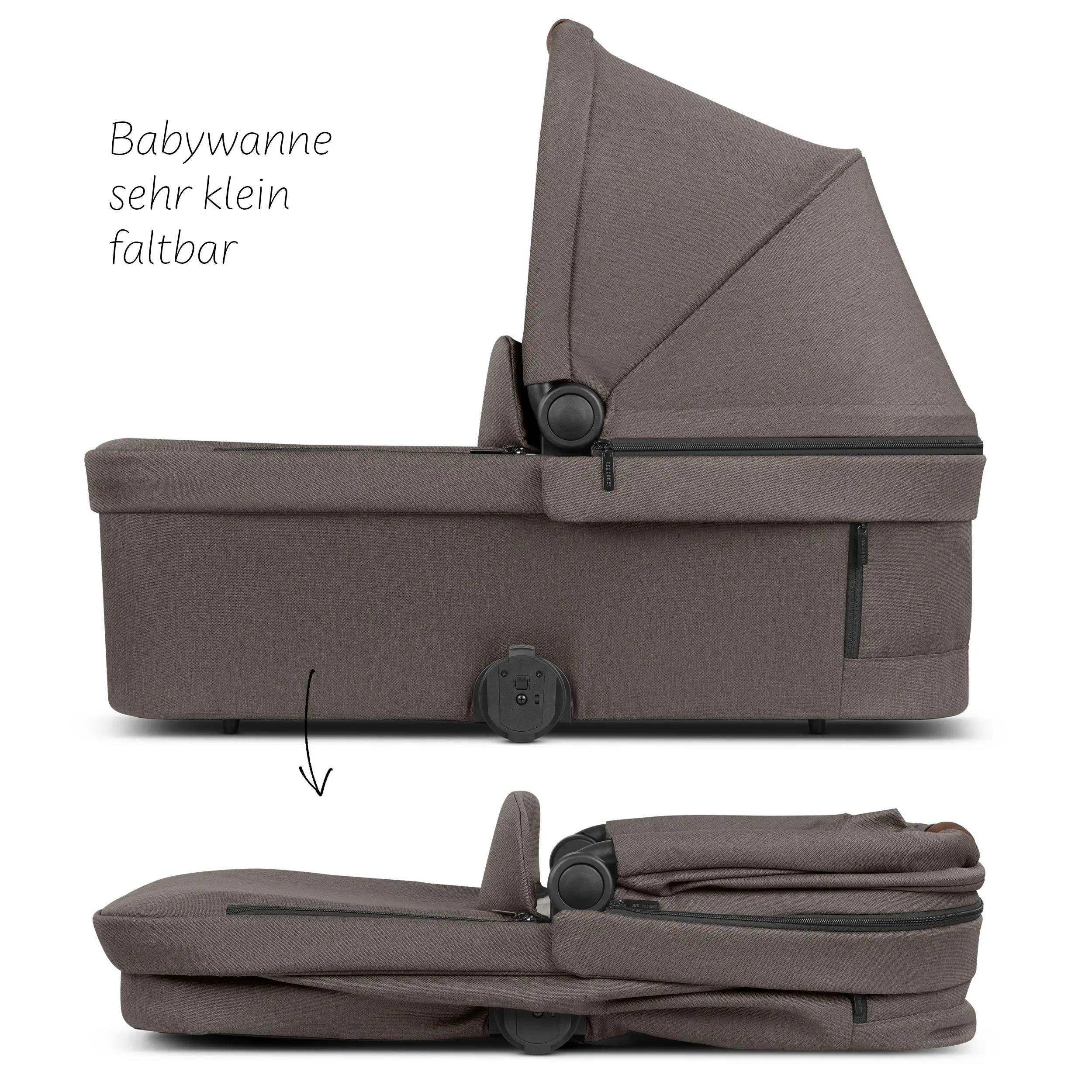 3in1 Stroller Set City Life incl. infant car seat Maxi Cosi Pebble 360 Pro 2 - Nature