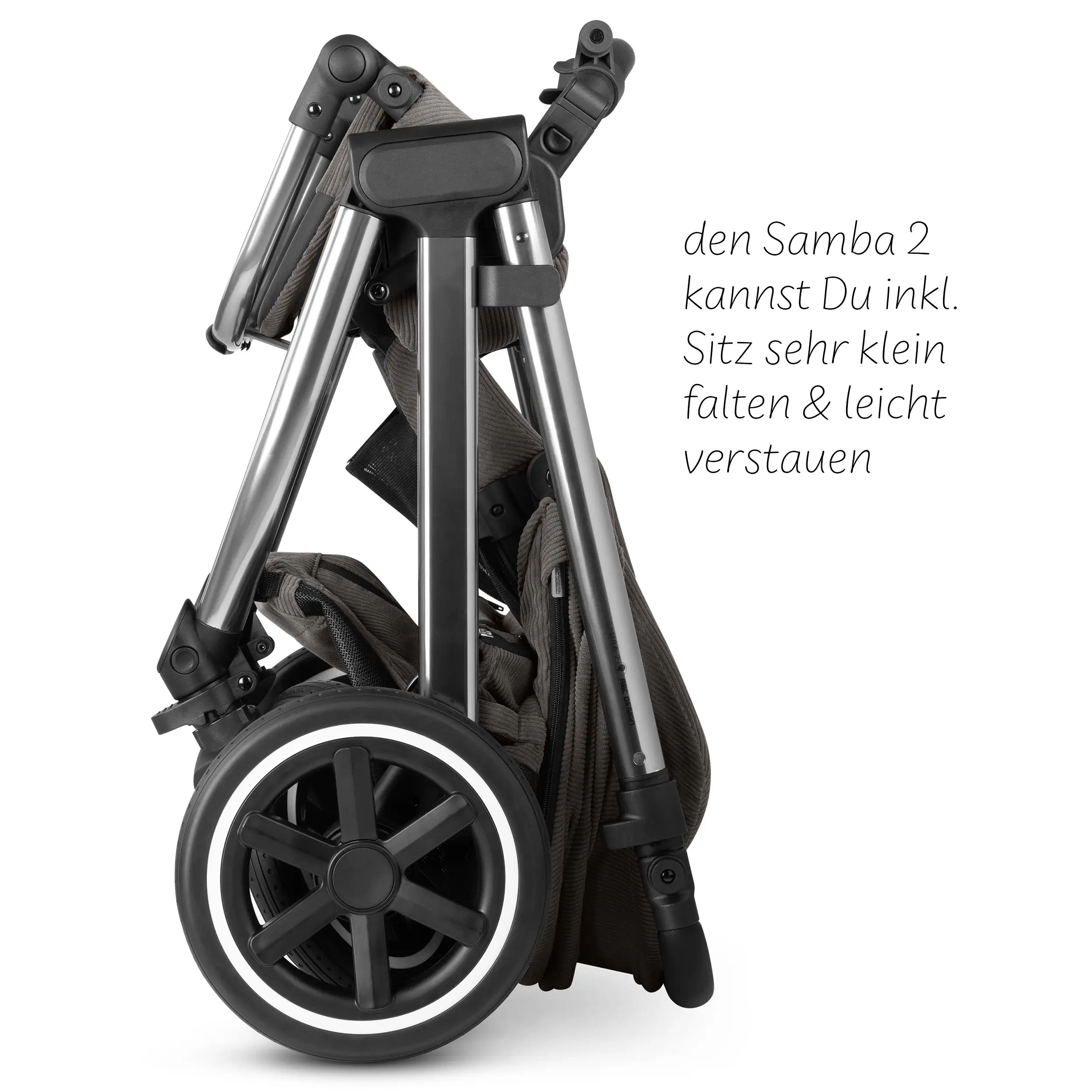 3in1 Stroller Set Samba 2 - Almond
