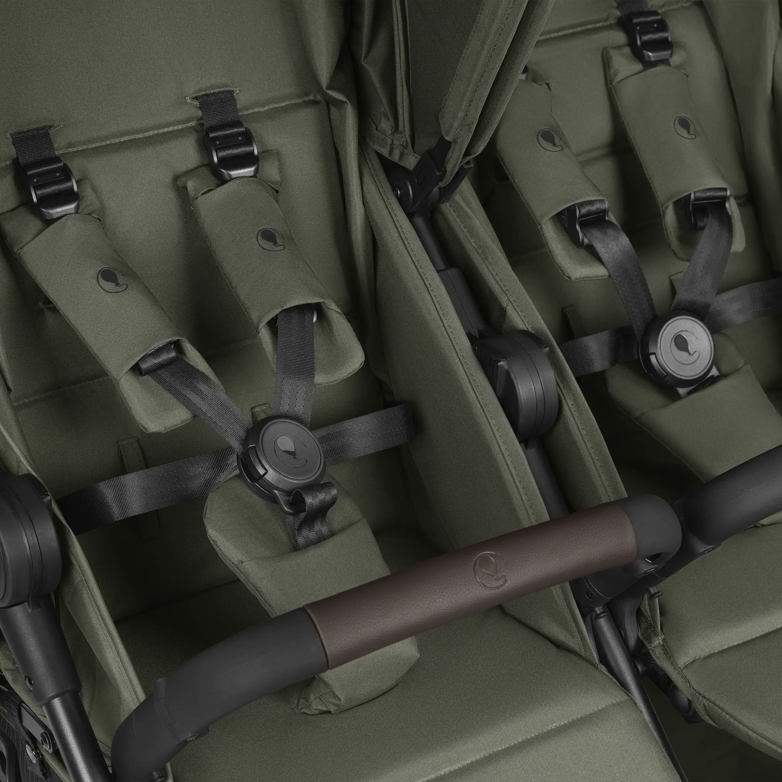 Bayamo Double Strollers - Pea