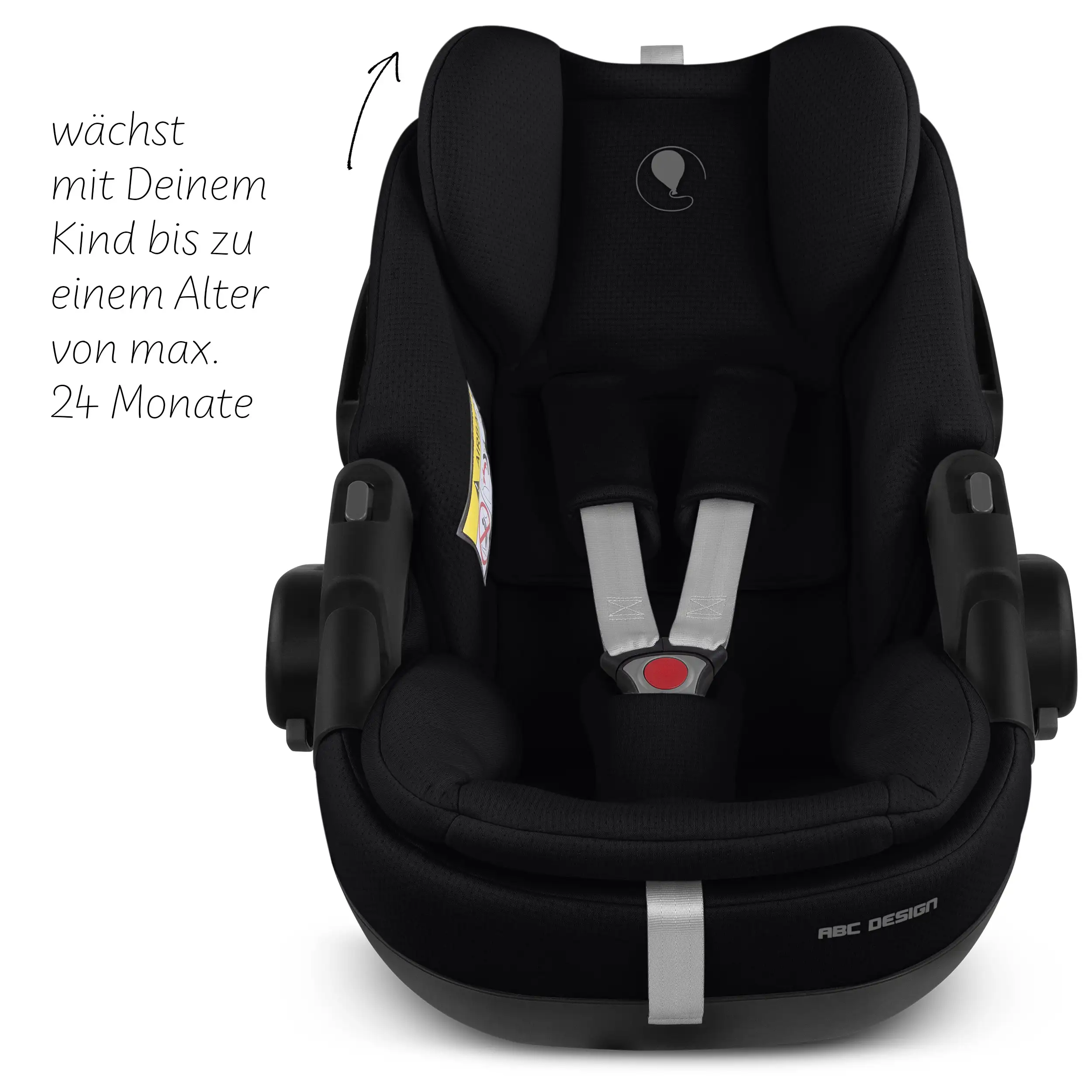 Calla i-Size lie-flat infant car seat incl. rotating ISOFIX Base Root - Ink