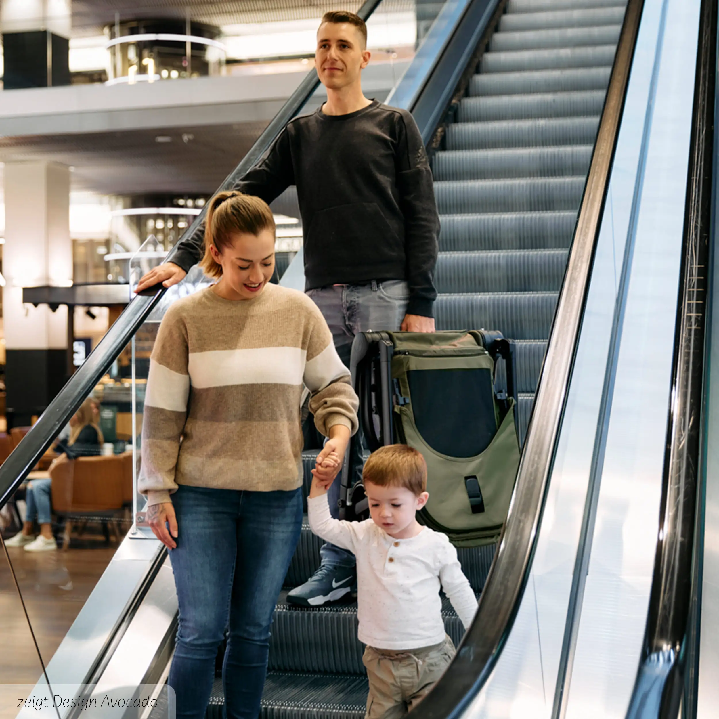 City Life Combi Stroller - Nature