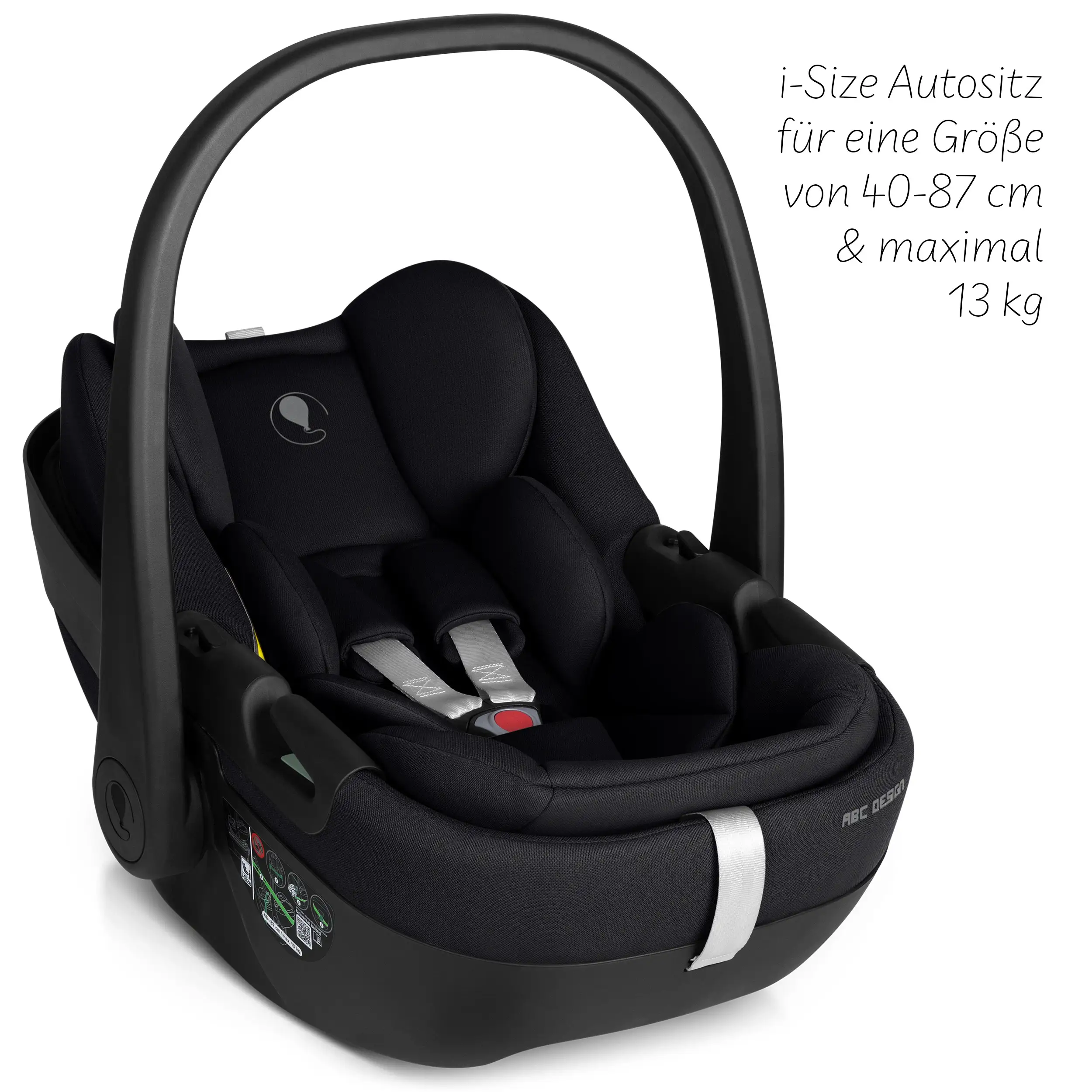 Calla i-Size lie-flat infant car seat incl. rotating ISOFIX Base Root - Ink