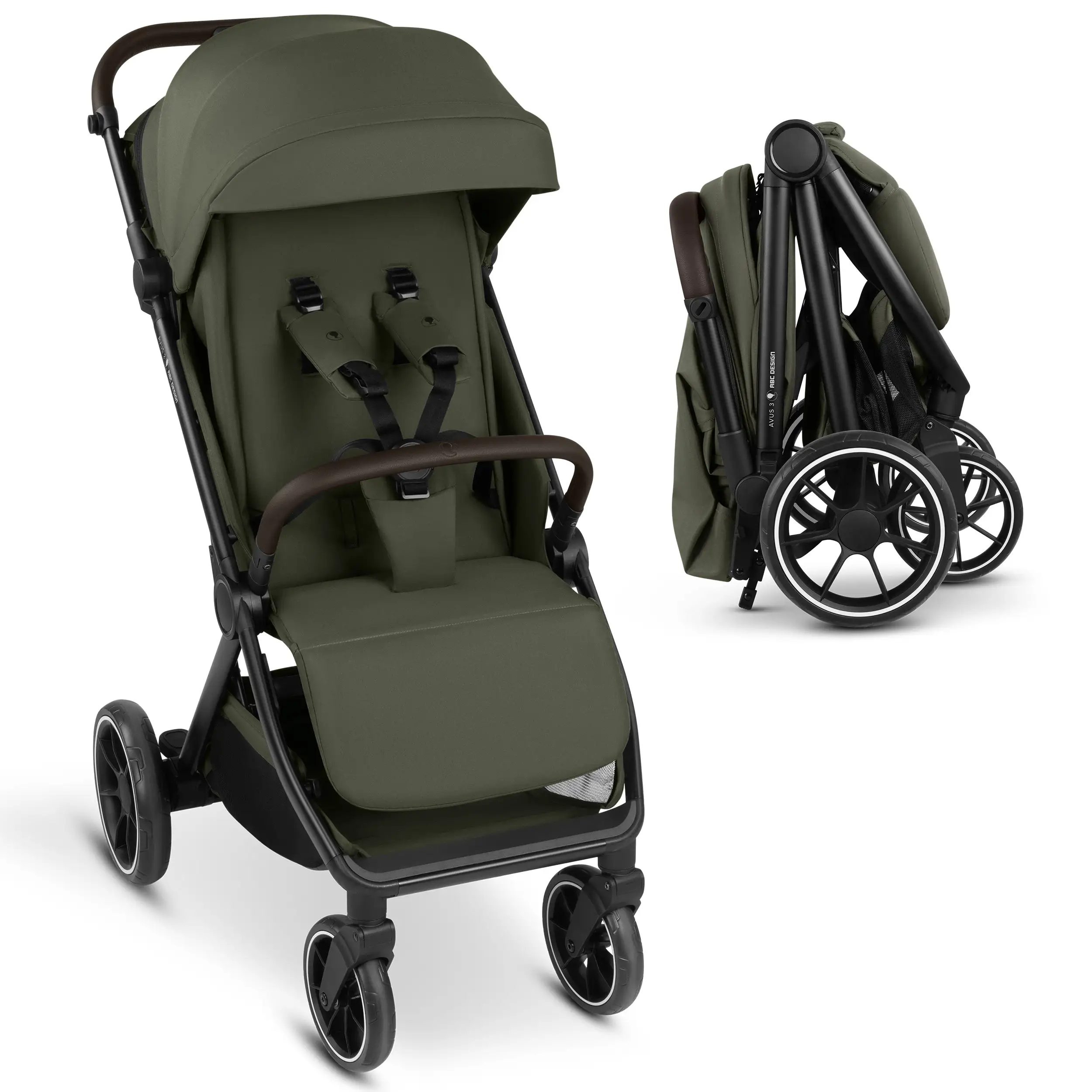Avus 3 Stroller - Pea