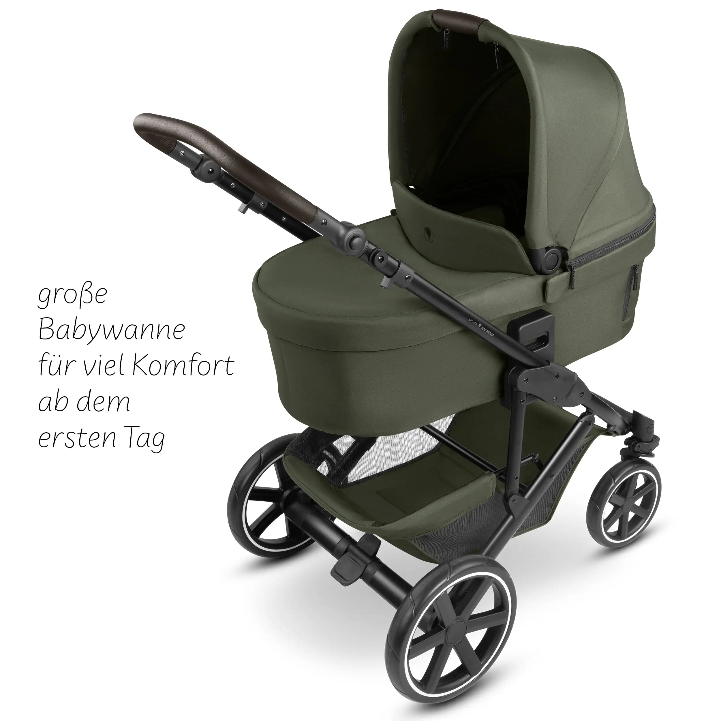 3-in-1 Sierra Stroller Set - Pea