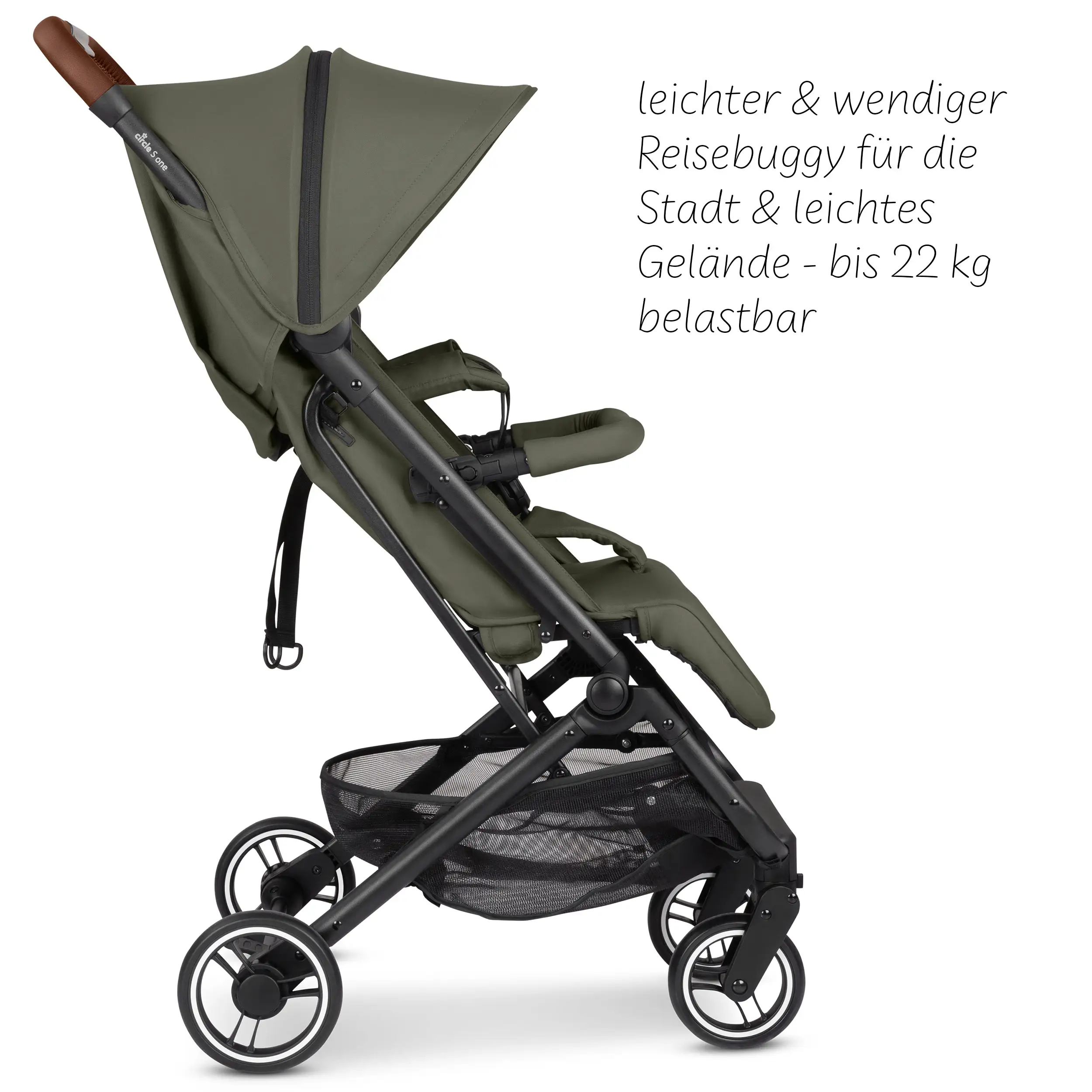 Travel Stroller S One - Wheat