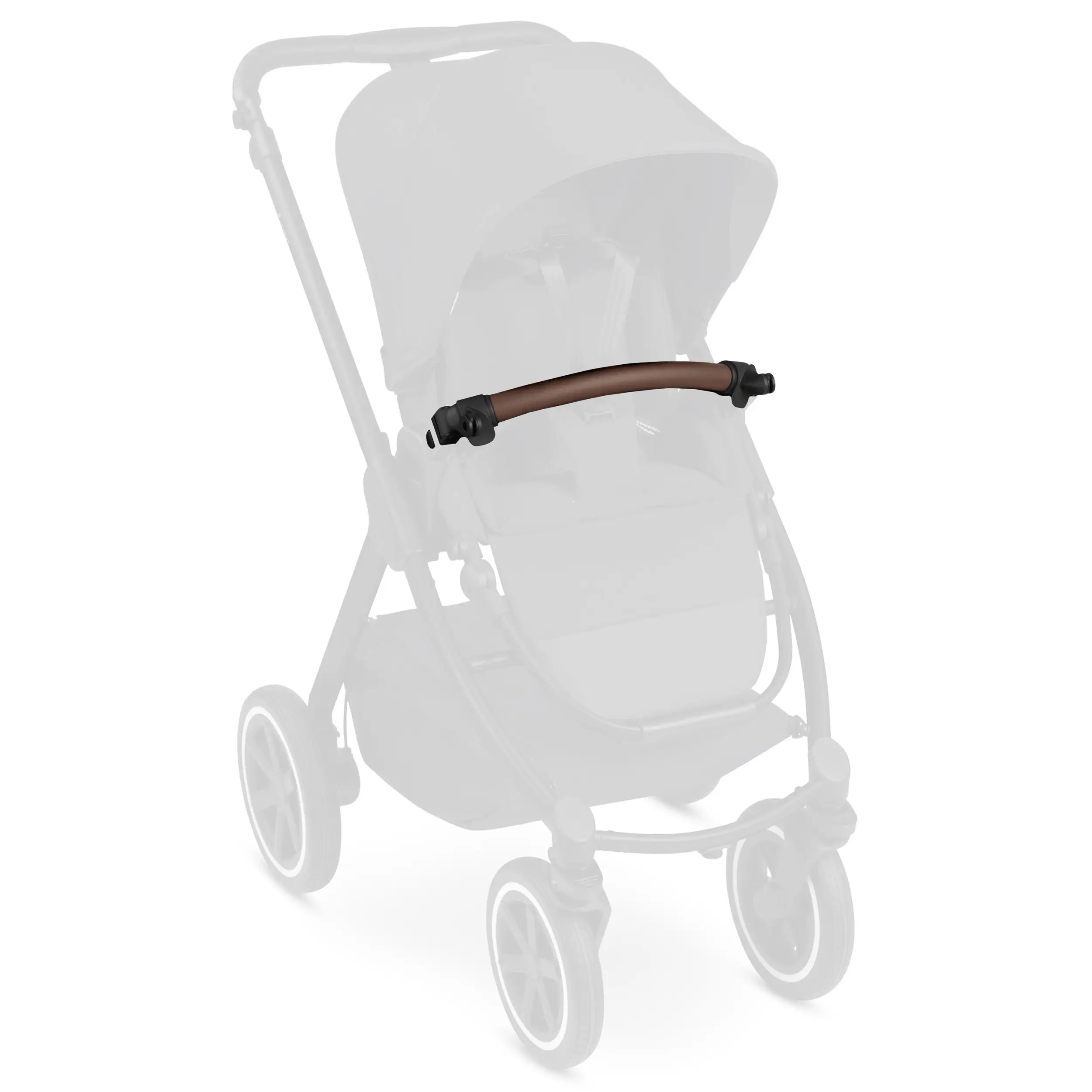 Bumper bar for Samba 2 - Black / Leather Brown