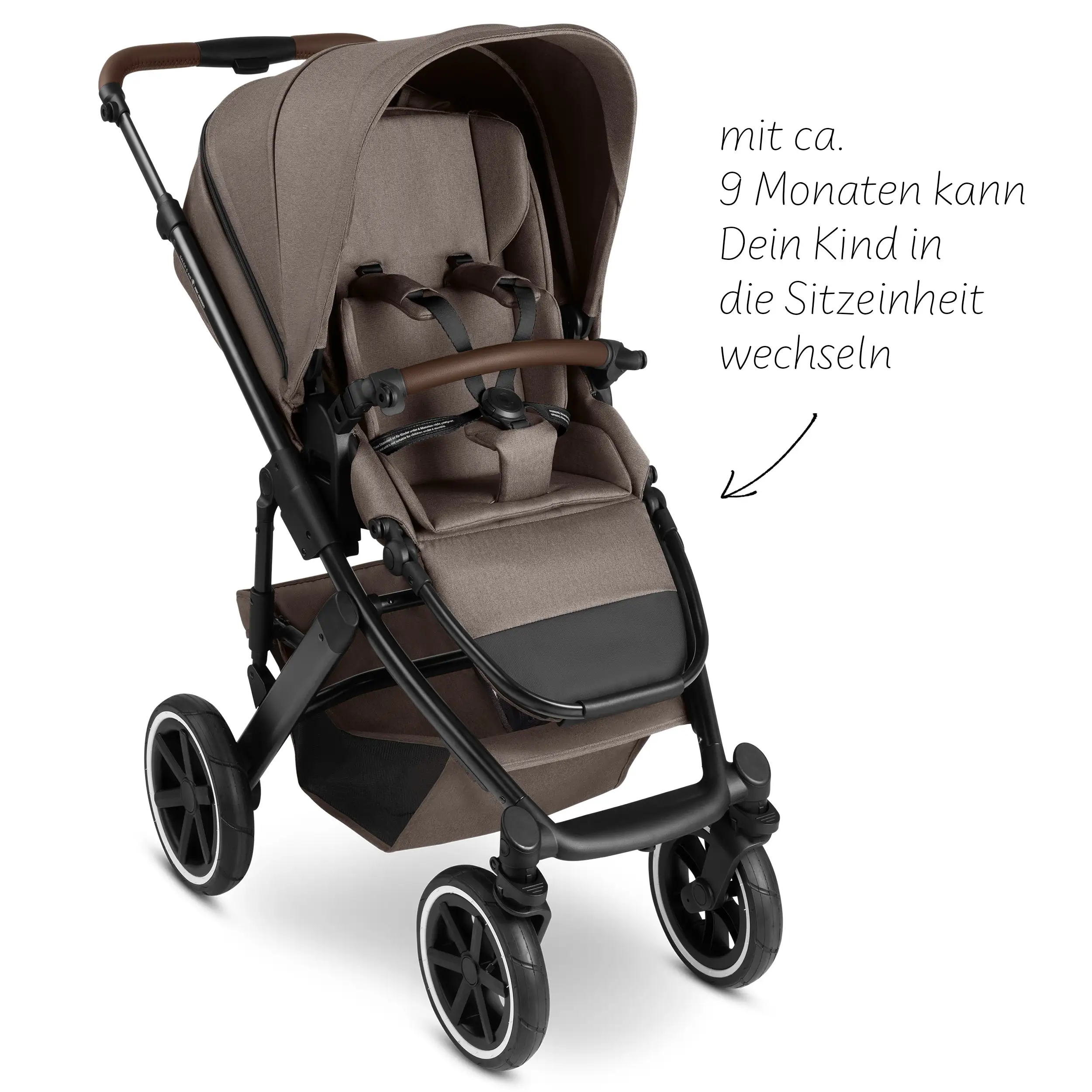 3in1 Stroller-Set Salsa 5 Air - Nature