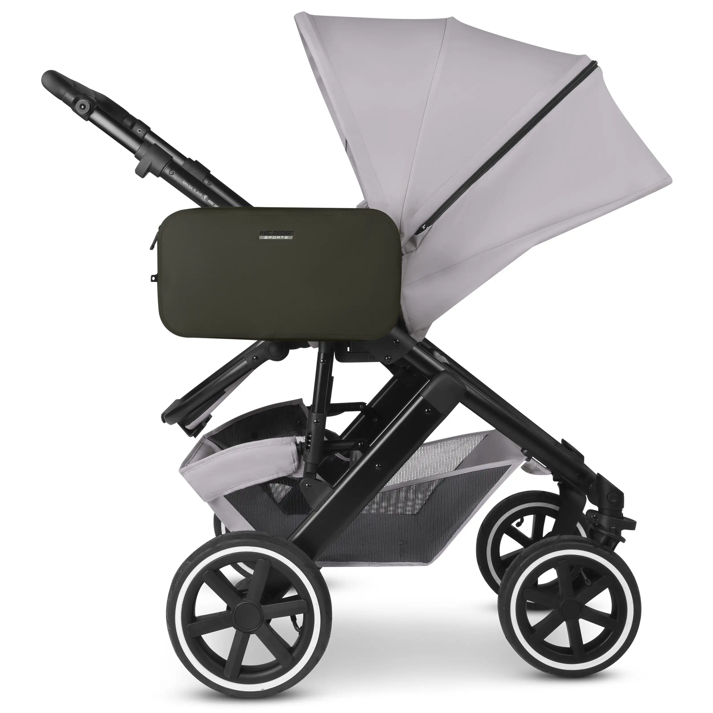 Geneva 4.5L saddle bag for strollers, bikes & everyday use - Avocado