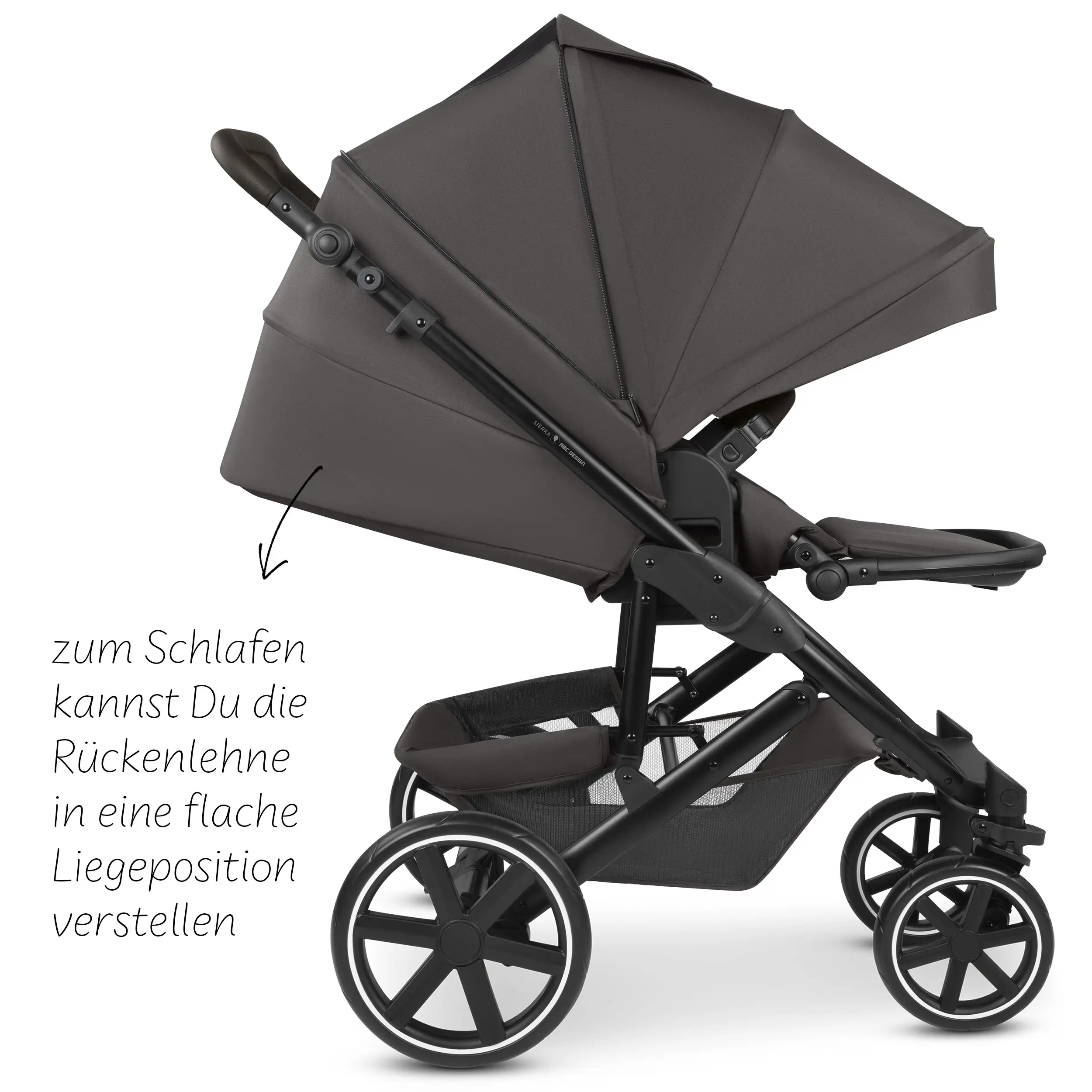 3-in-1 Sierra Stroller Set - Nut