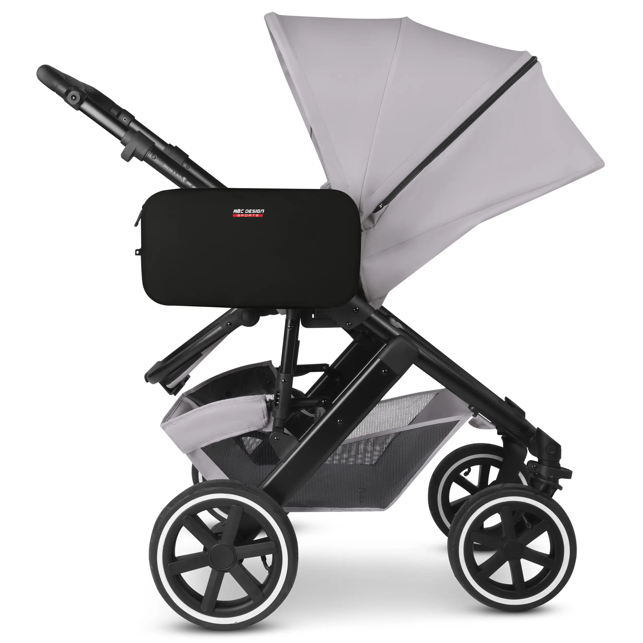 Geneva 4.5L saddle bag for strollers, bikes & everyday use - Ink