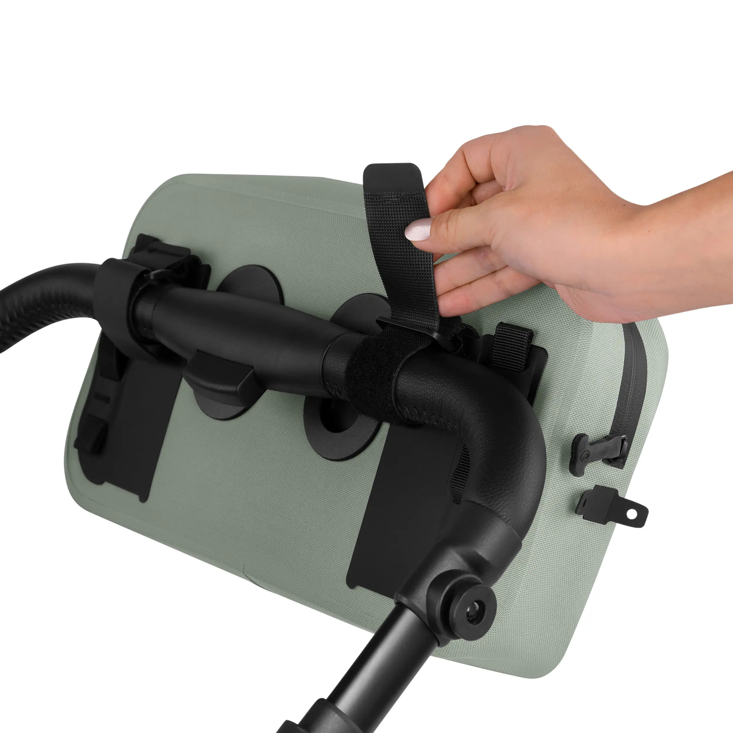 Geneva 4.5L saddle bag for strollers, bikes & everyday use - Pine