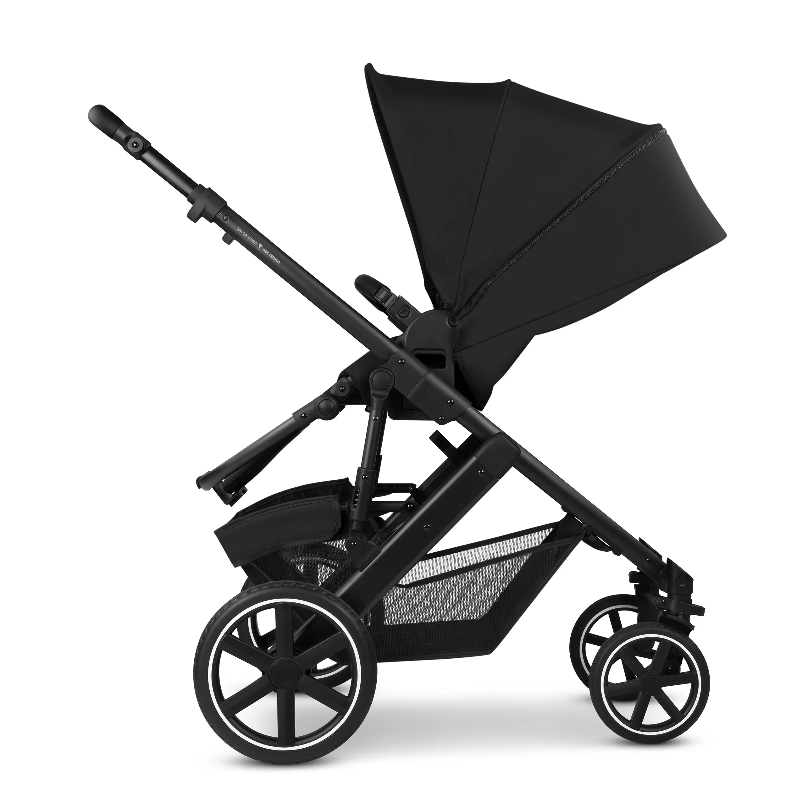 3in1 Stroller Set Salsa Core incl. infant car seat Calla with Reclining Function - Ink