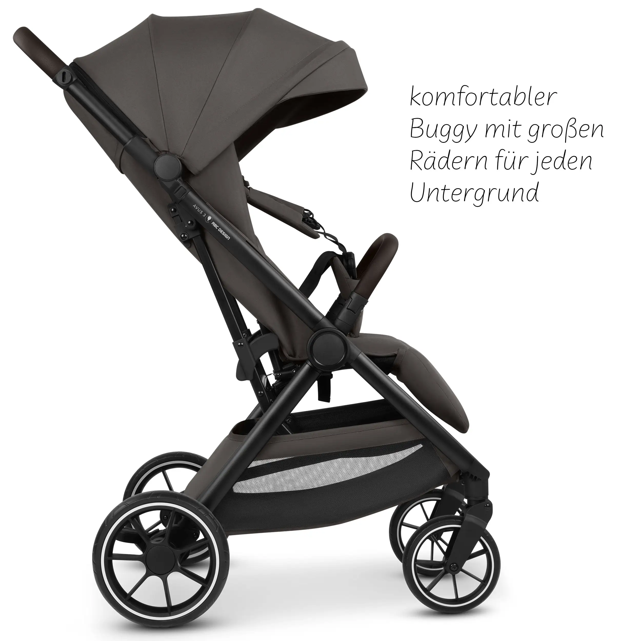 Avus 3 Stroller - Nut