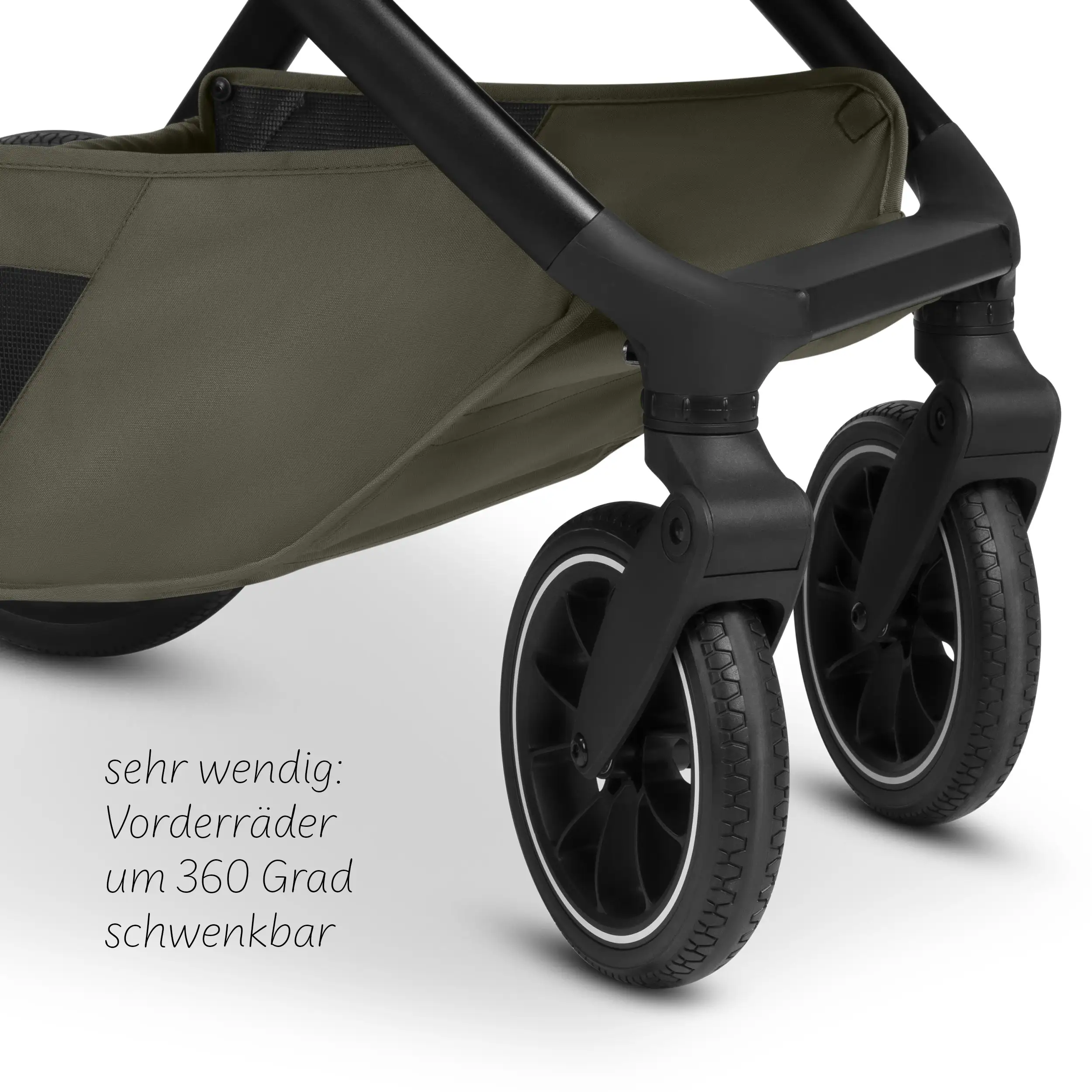 2in1 Stroller S Three - Wheat