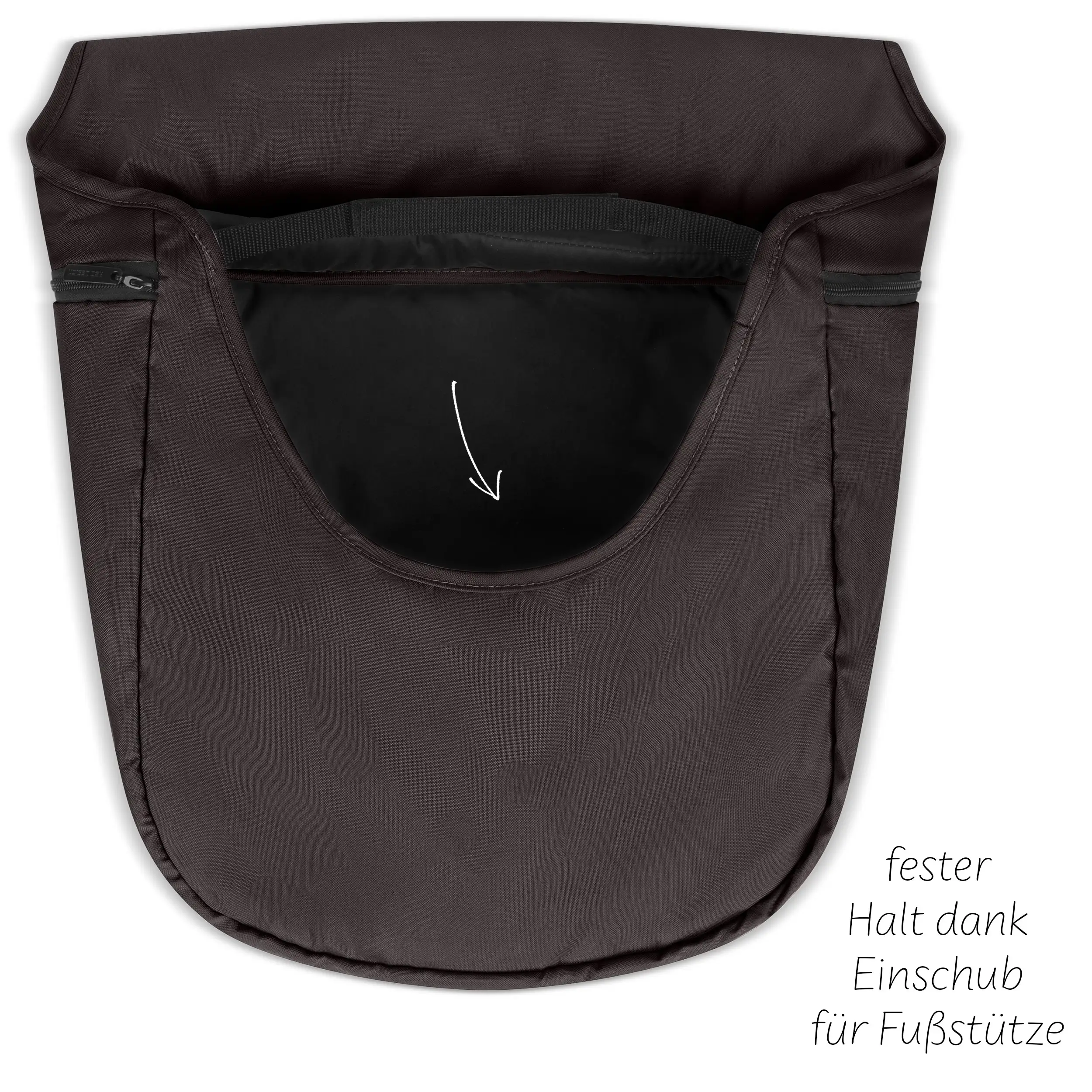 Boot Cover for Stroller - Espresso