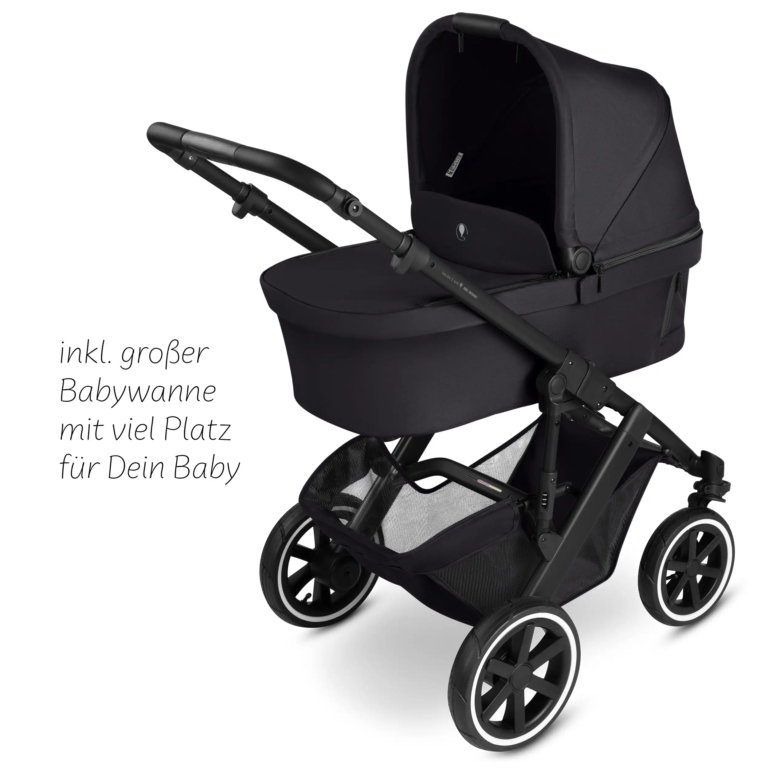 3in1 Stroller-Set Salsa 5 Air - Coal