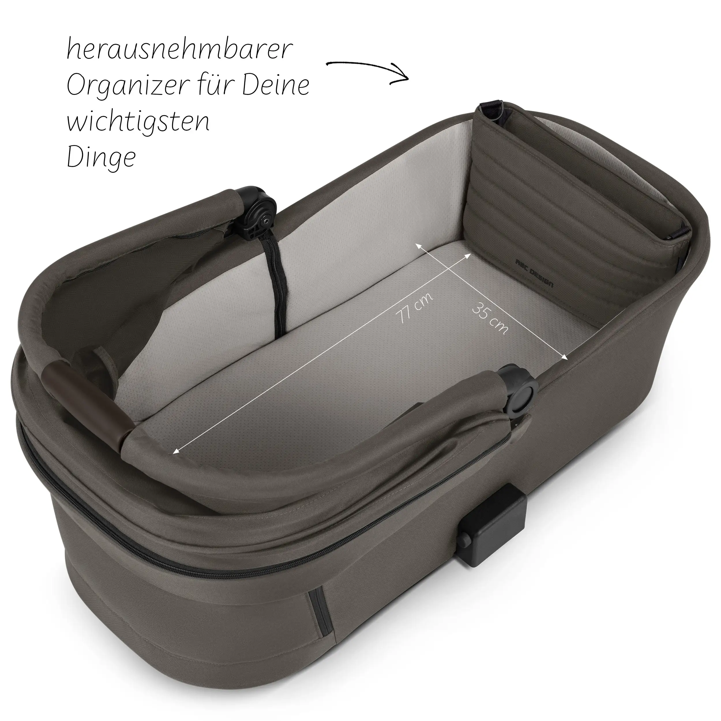 Carrycot for Primo Air - Cream